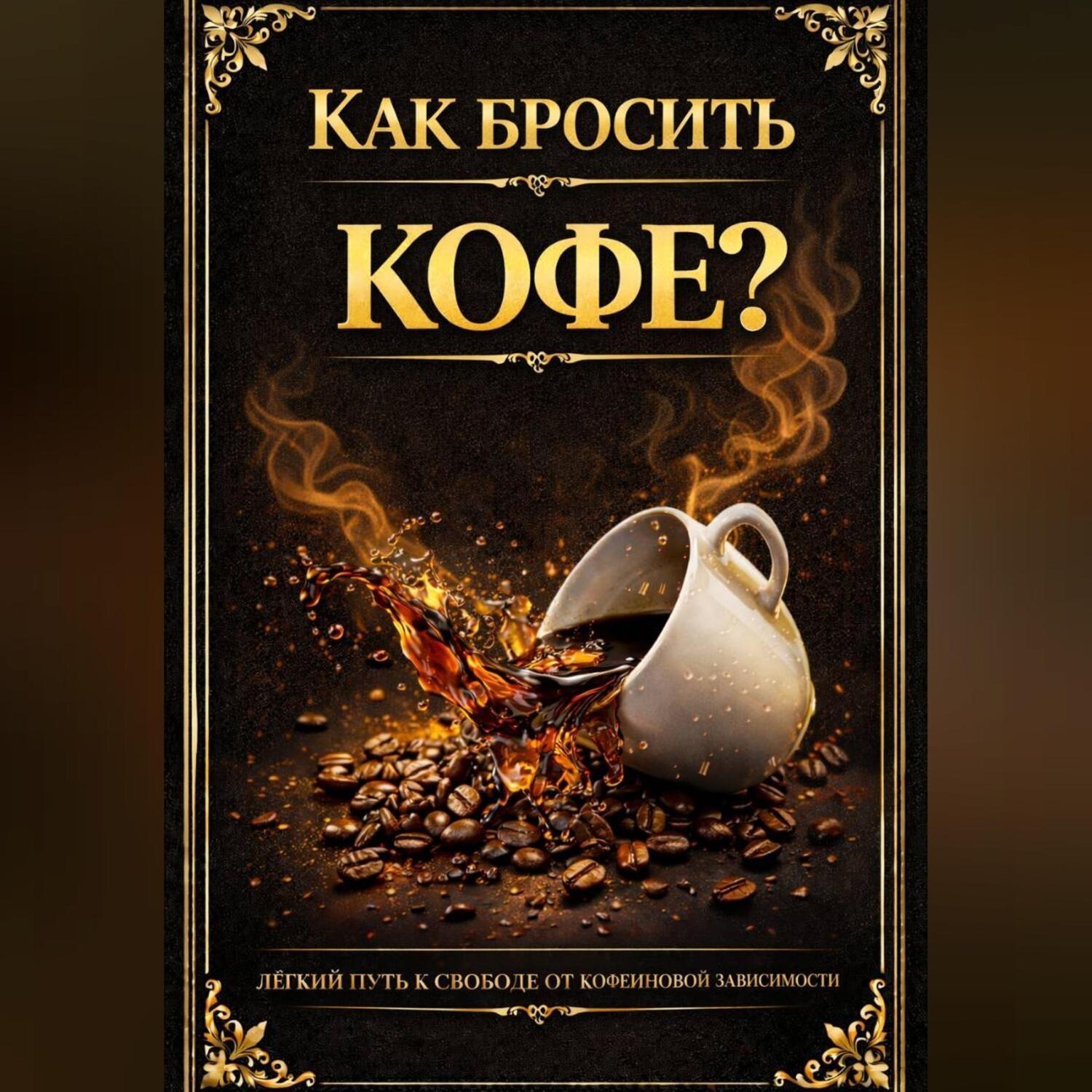 Обложка книги «Как бросить кофе? Лёгкий путь к свободе от кофеиновой зависимости»