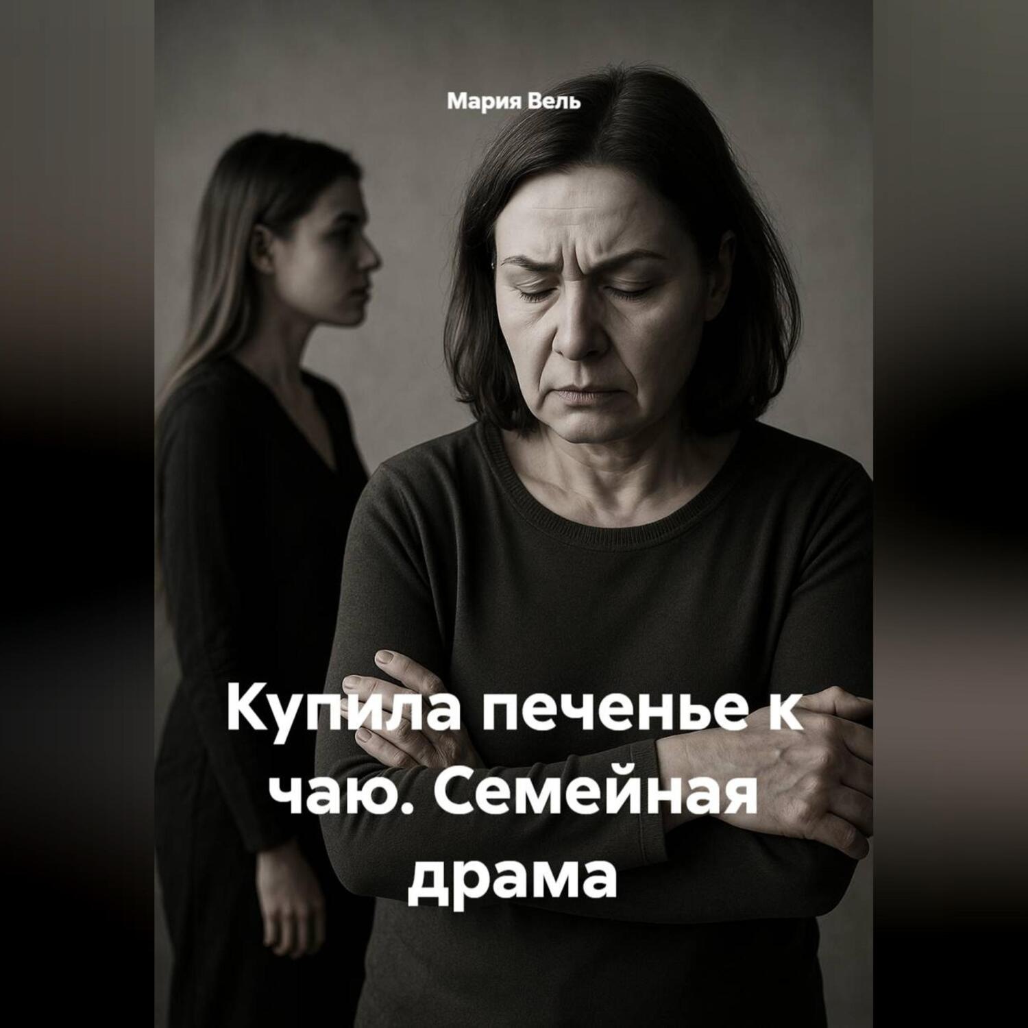Обложка книги «Купила печенье к чаю. Семейная драма»