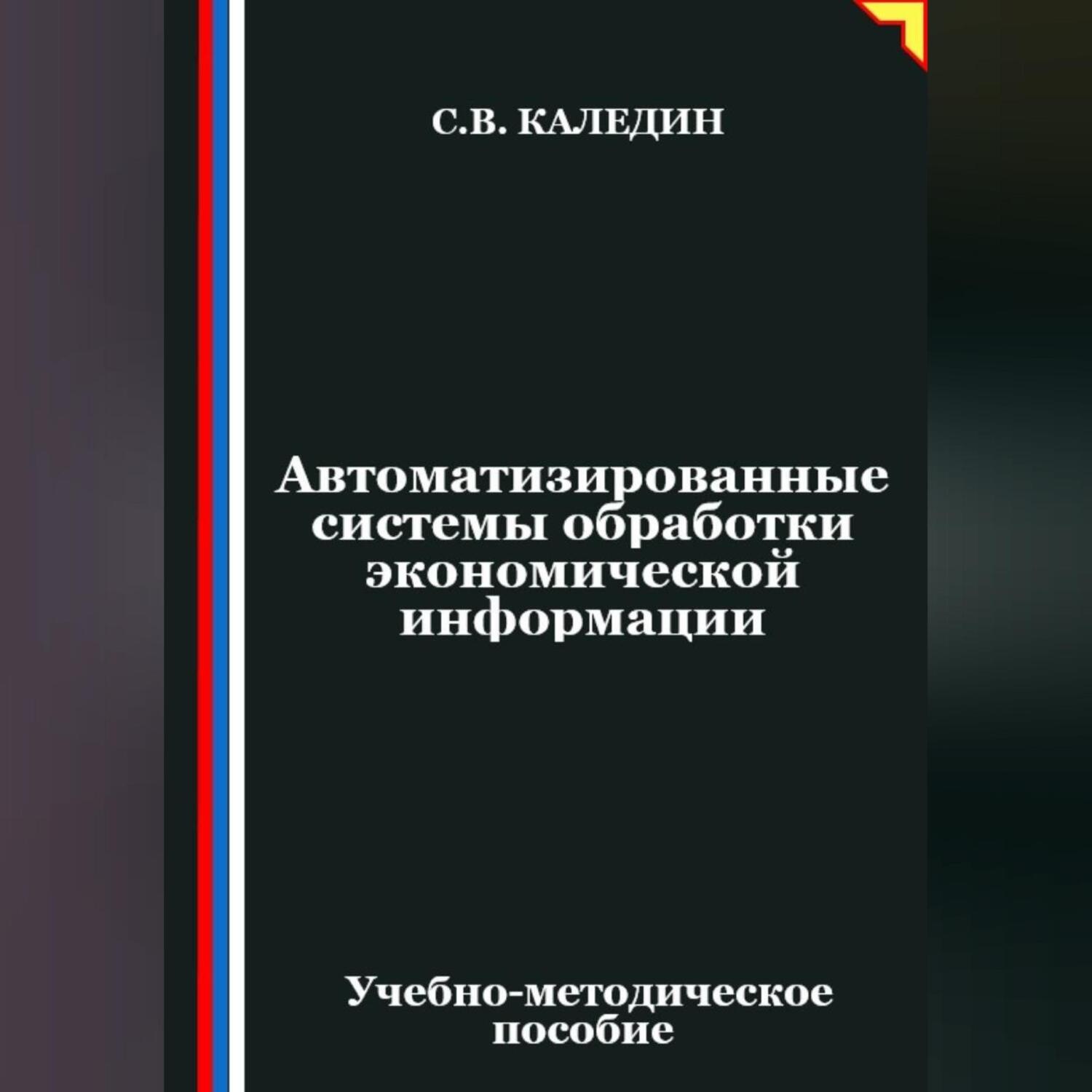 Обложка книги «Автоматизированные системы обработки экономической информации»