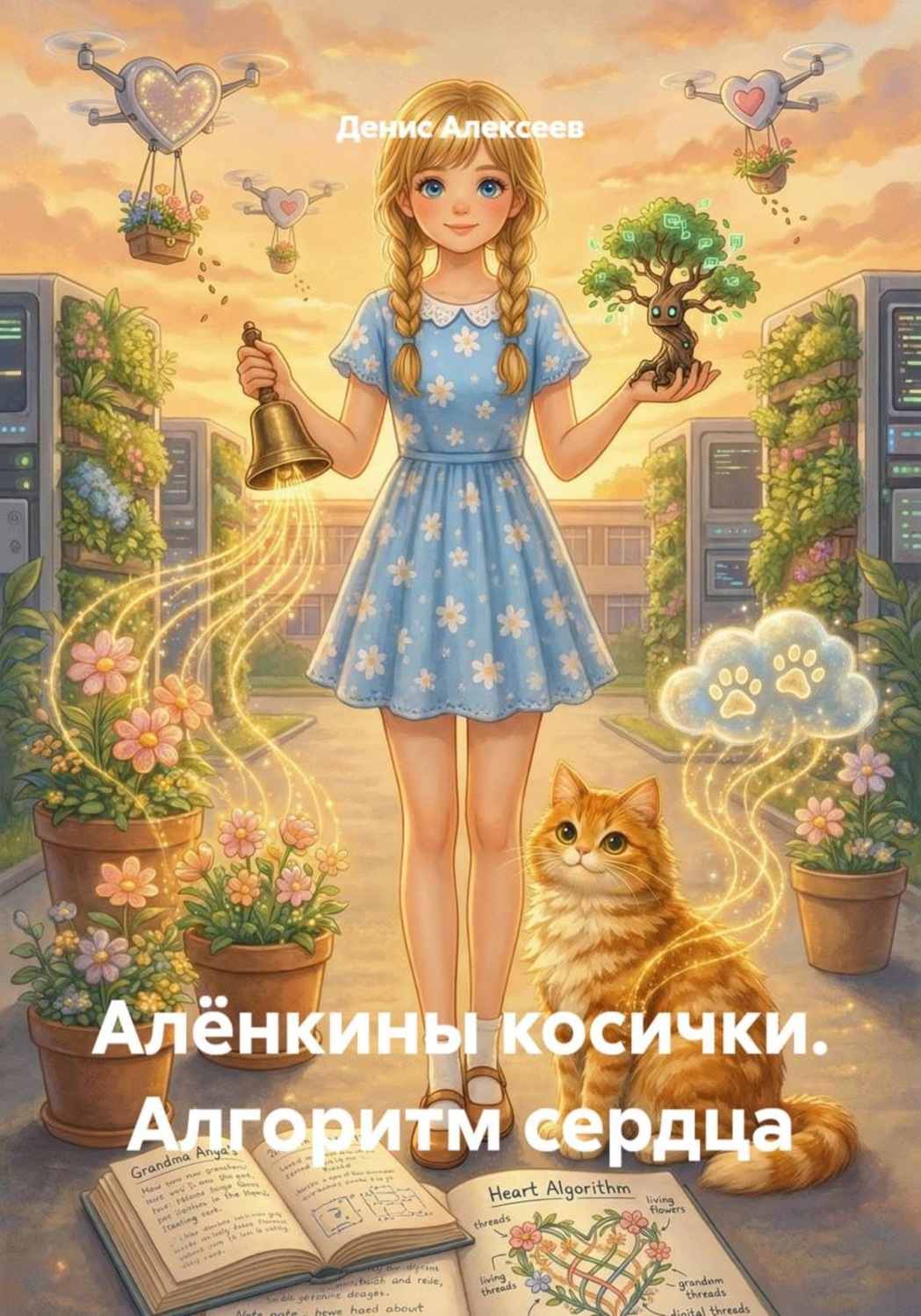Обложка книги «Алёнкины косички. Алгоритм сердца»