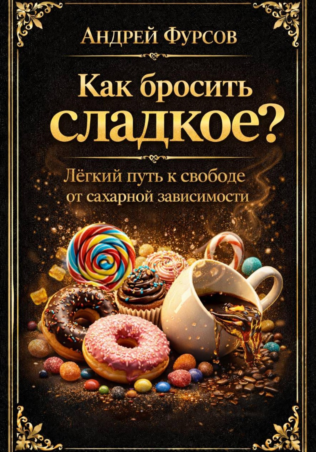 Обложка книги «Как бросить сладкое? Лёгкий путь к свободе от сахарной зависимости»