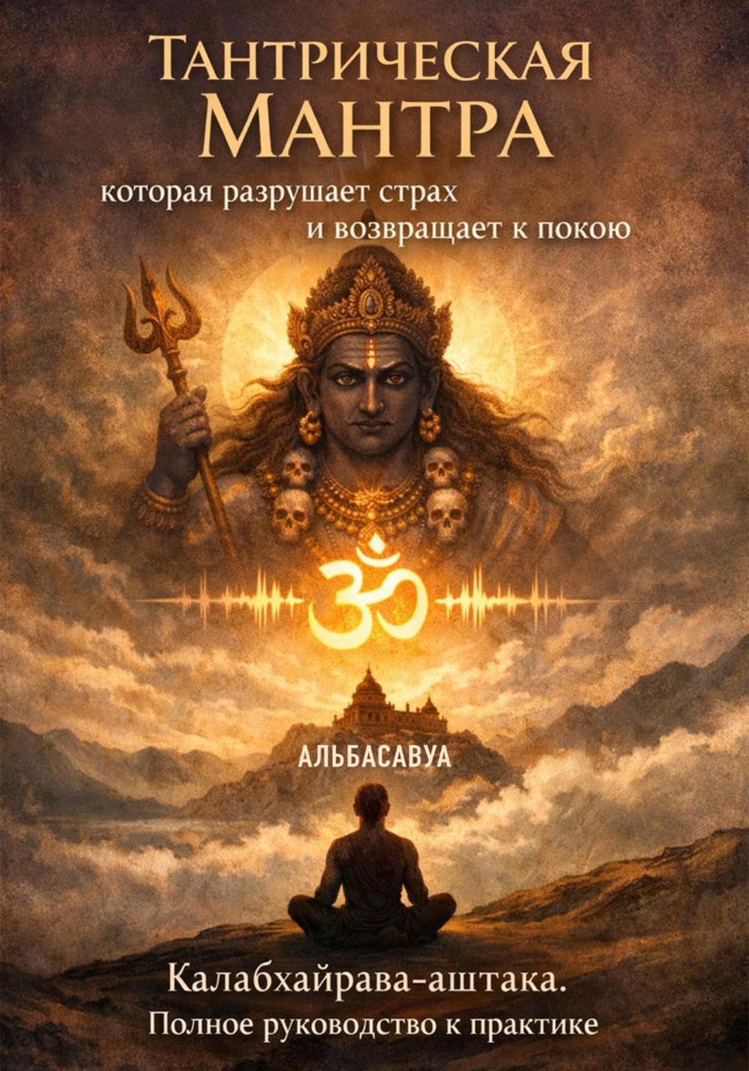 Обложка книги «Тантрическая мантра. Разрушающая страх и возвращающая к покою. Калабхайрава – аштака. Полное руководство к практике»