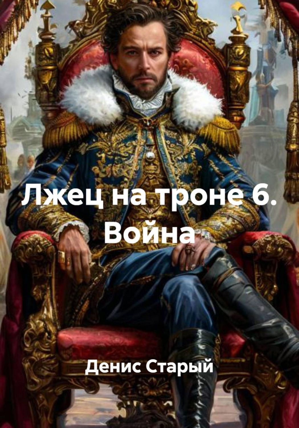 Обложка книги «Лжец на троне 6. Война»