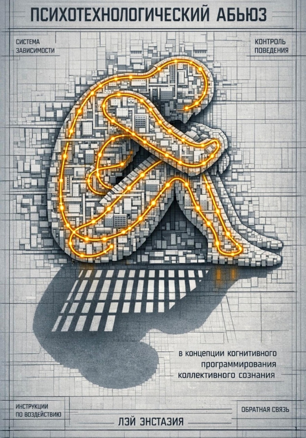 Обложка книги «Психотехнологический абьюз в концепции когнитивного программирования коллективного сознания»