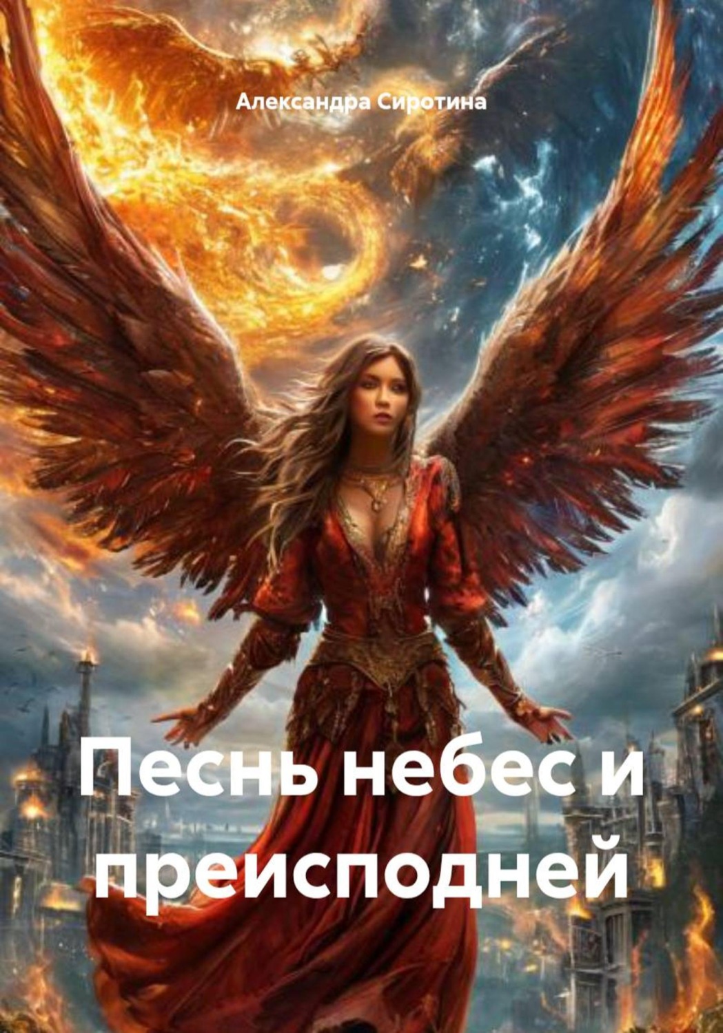 Обложка книги «Песнь небес и преисподней»
