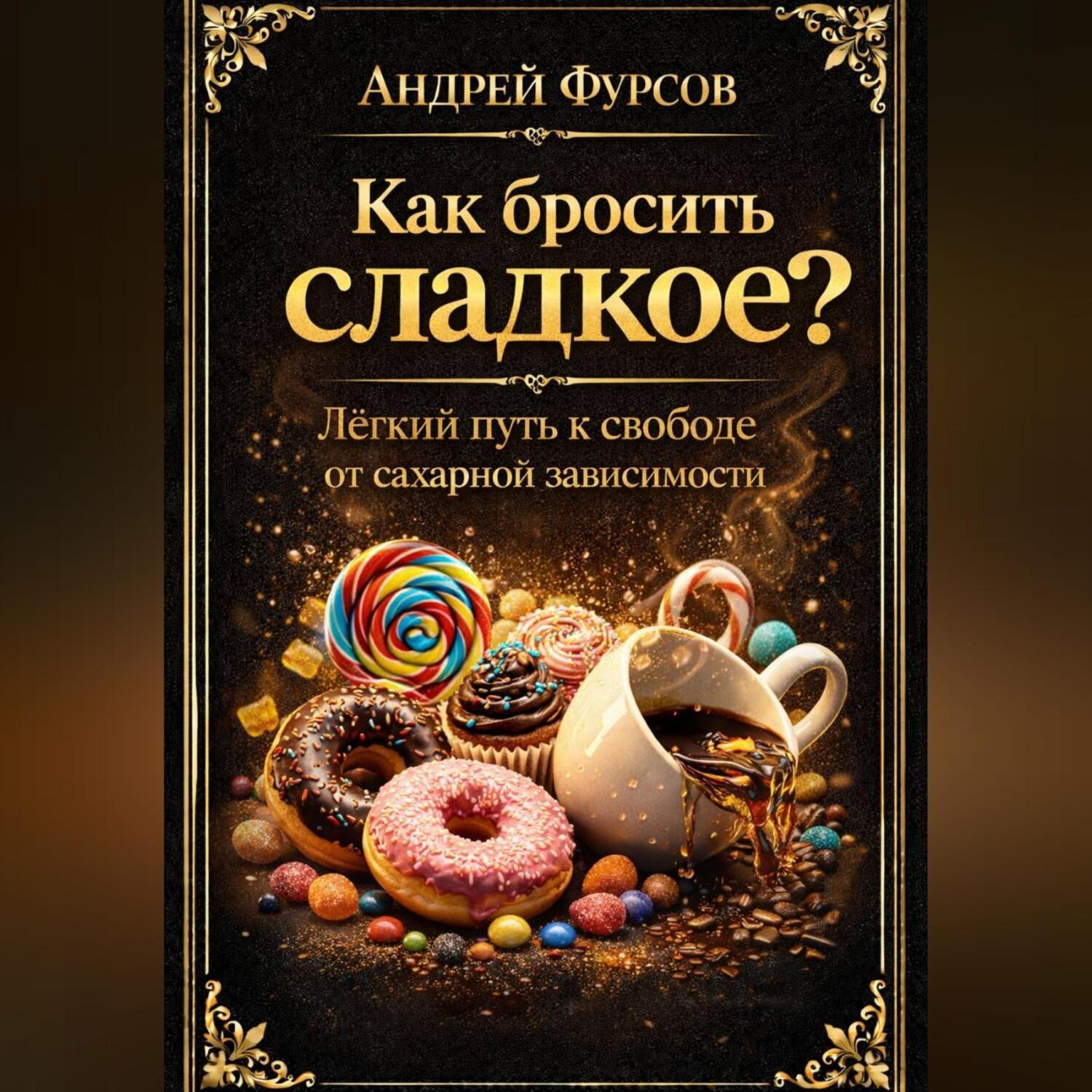 Обложка книги «Как бросить сладкое? Лёгкий путь к свободе от сахарной зависимости»