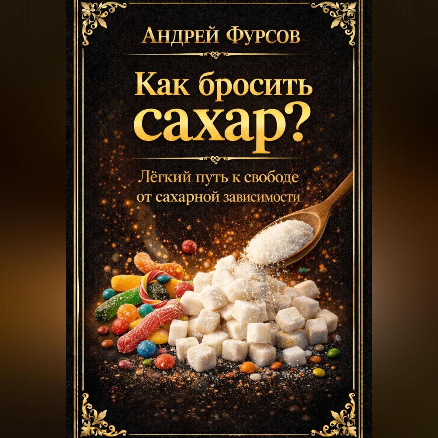 Обложка книги «Как бросить сахар? Лёгкий путь к свободе от сахарной зависимости»