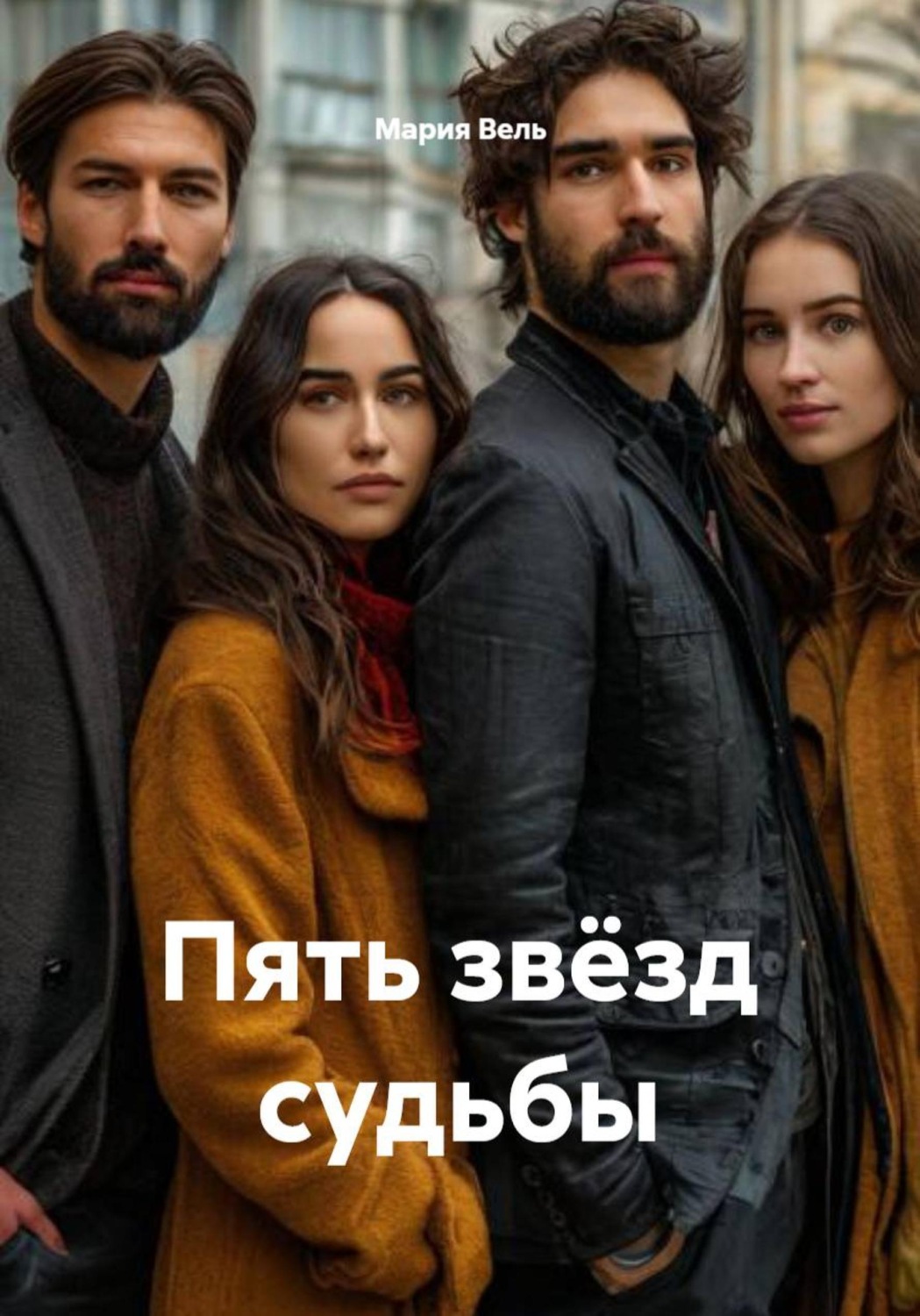 Обложка книги «Пять звёзд судьбы»