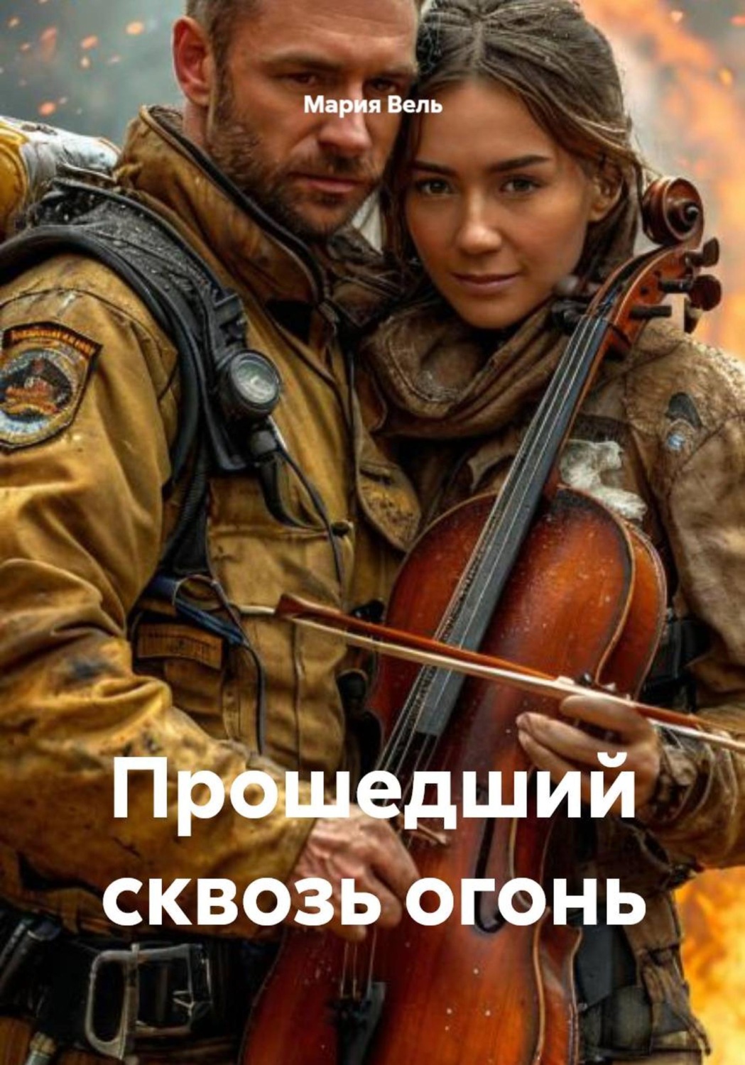 Обложка книги «Прошедший сквозь огонь»