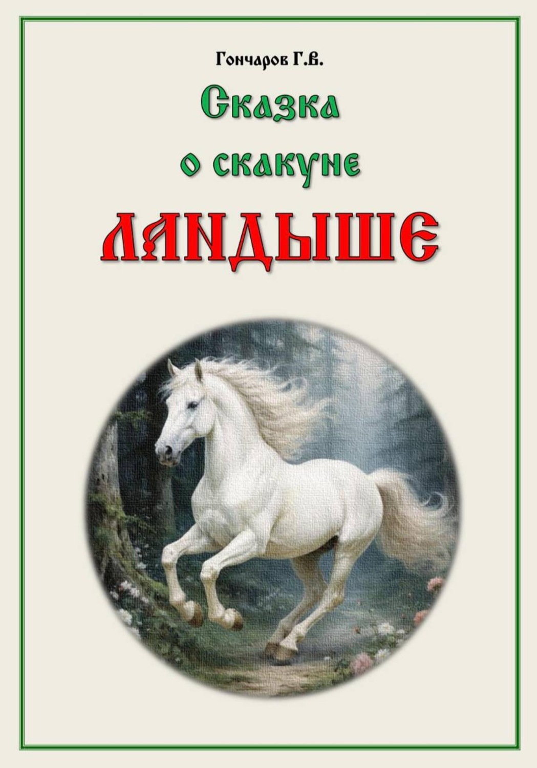 Обложка книги «Сказка о скакуне Ландыше»