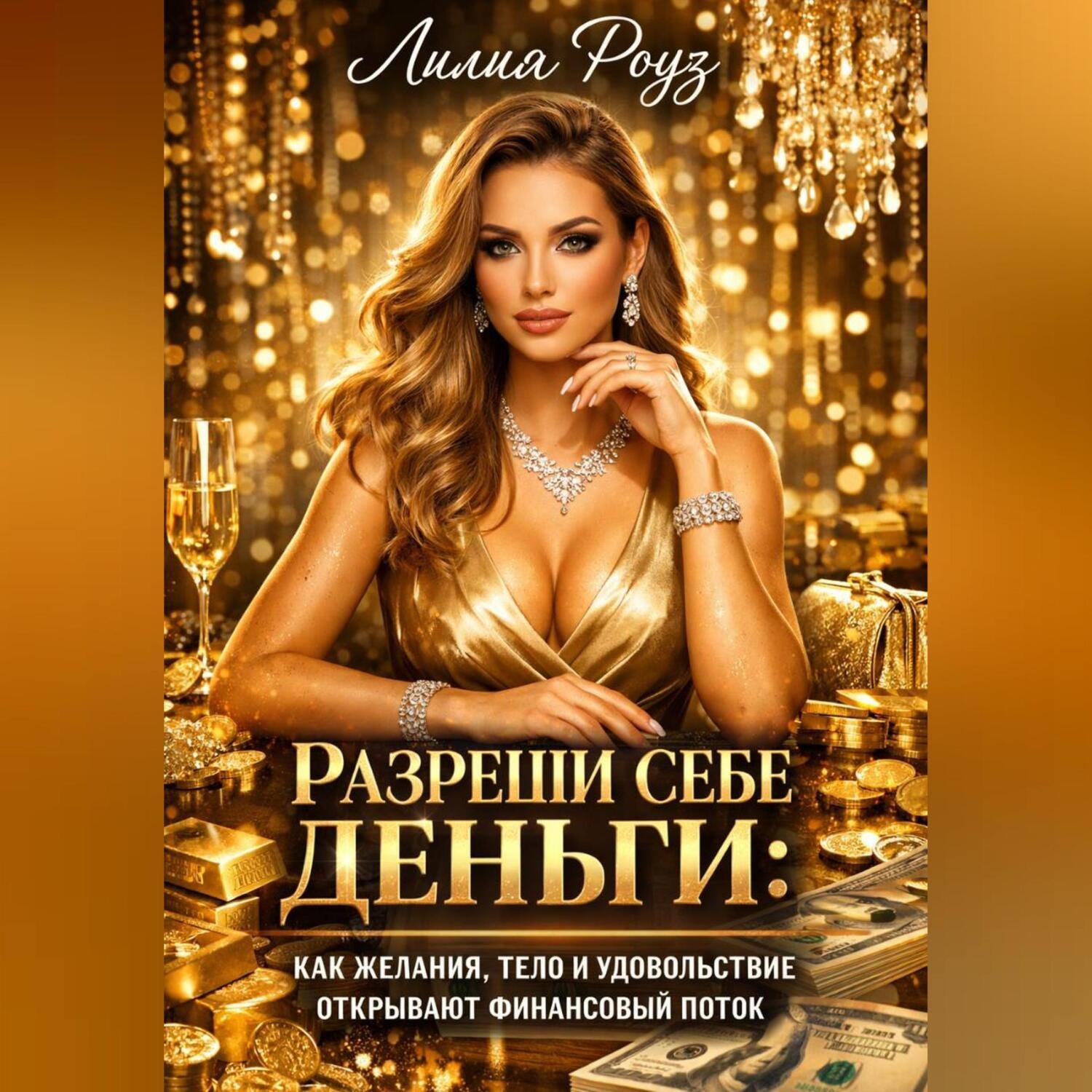 Обложка книги «Разреши себе деньги: как желания, тело и удовольствие открывают финансовый поток»