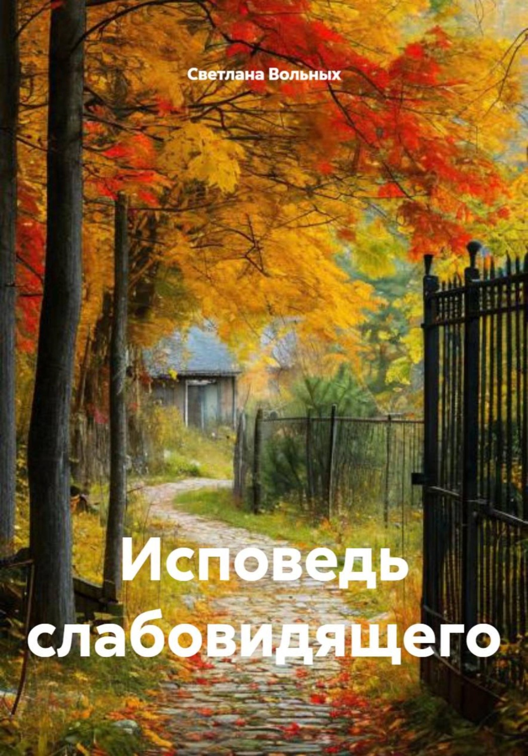 Обложка книги «Исповедь слабовидящего»