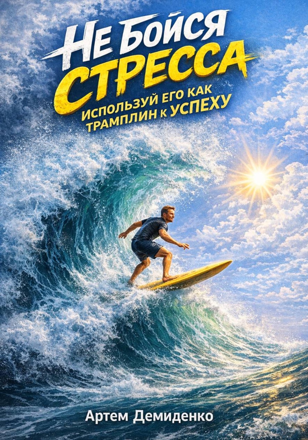 Обложка книги «Не бойся стресса: Используй его как трамплин к успеху»