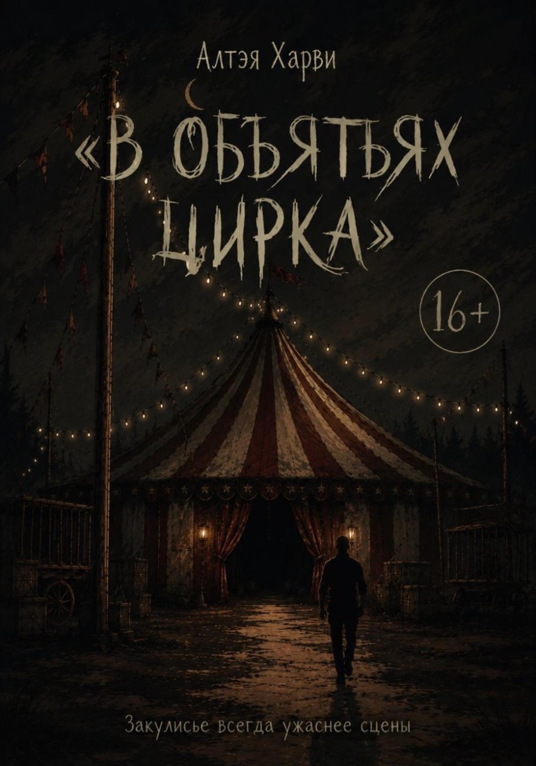 Обложка книги «В объятьях цирка»