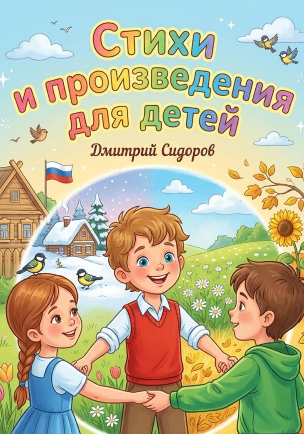 Обложка книги «Стихи и произведения для детей»