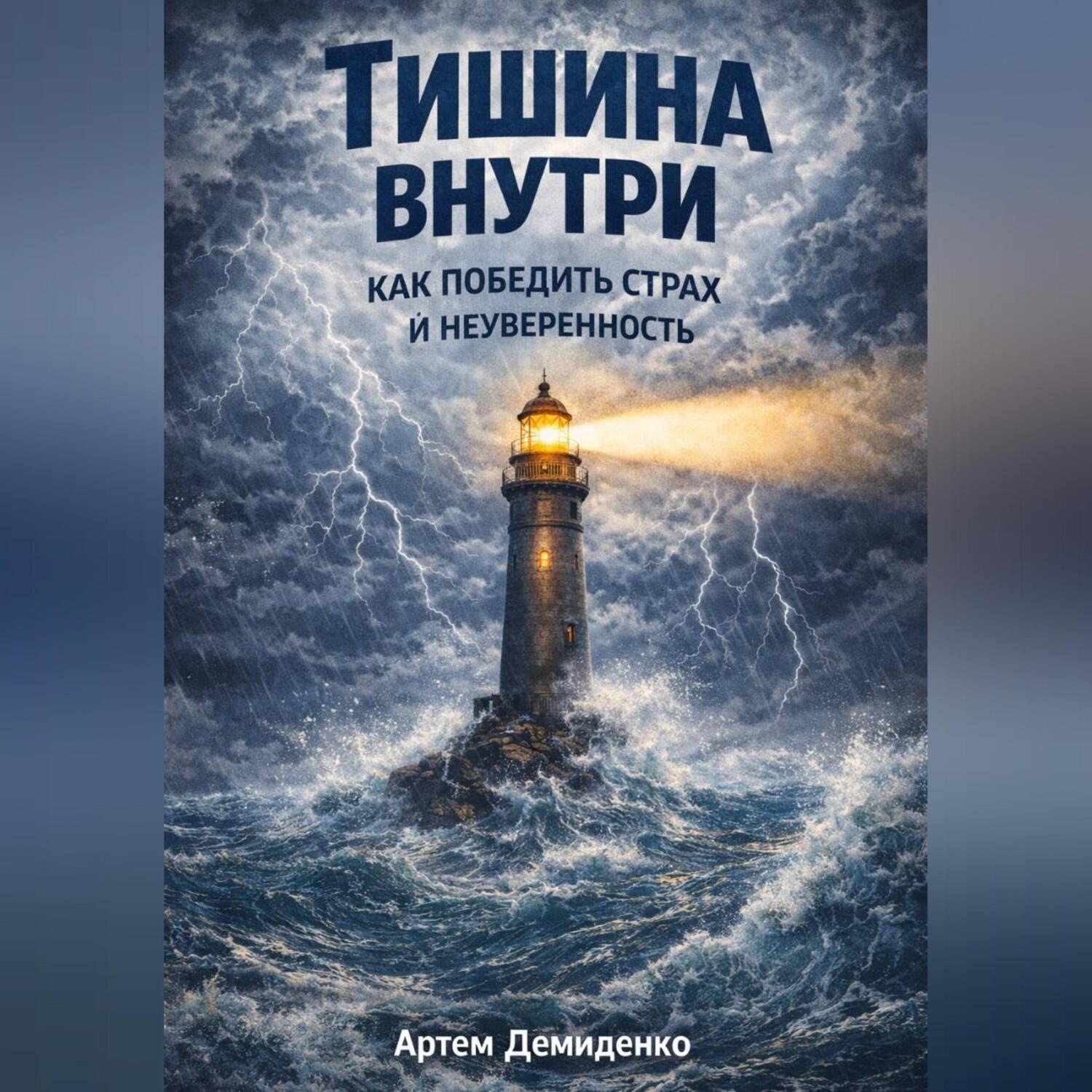 Обложка книги «Тишина внутри: Как победить страх и неуверенность»