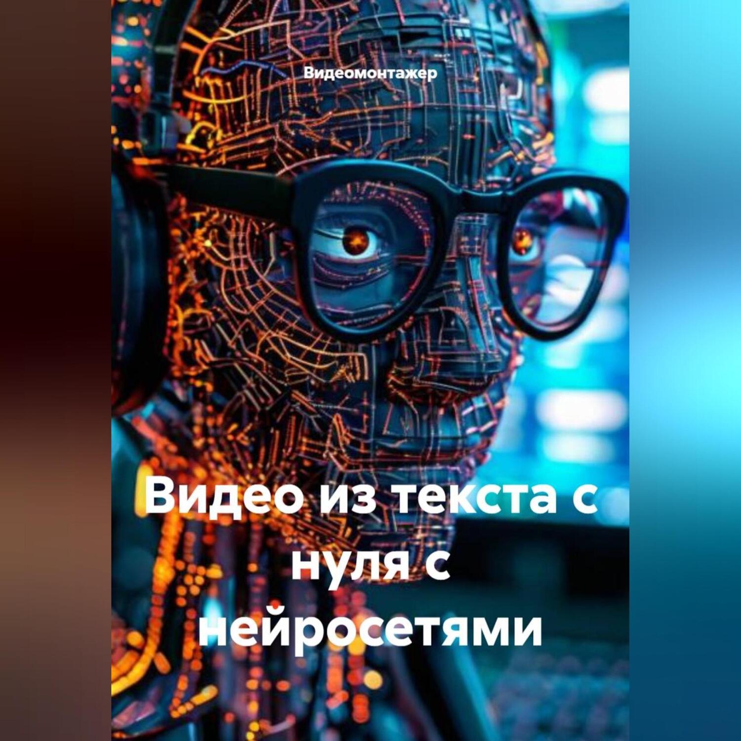 Обложка книги «Видео из текста с нуля с нейросетями»
