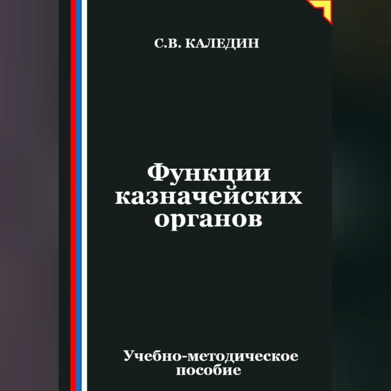 Обложка книги «Функции казначейских органов»