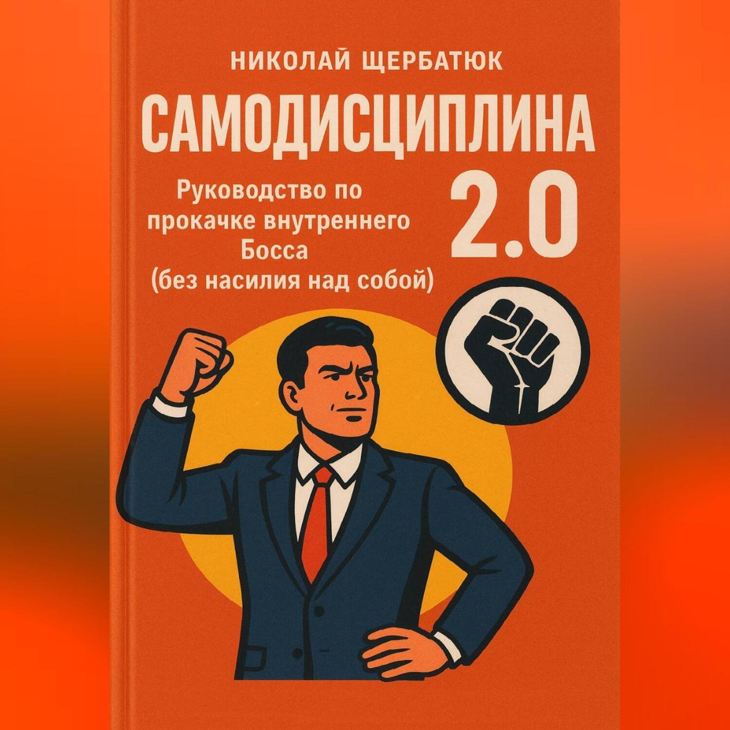 Обложка книги «Самодисциплина 2.0: Руководство по прокачке внутреннего Босса (без насилия над собой)»