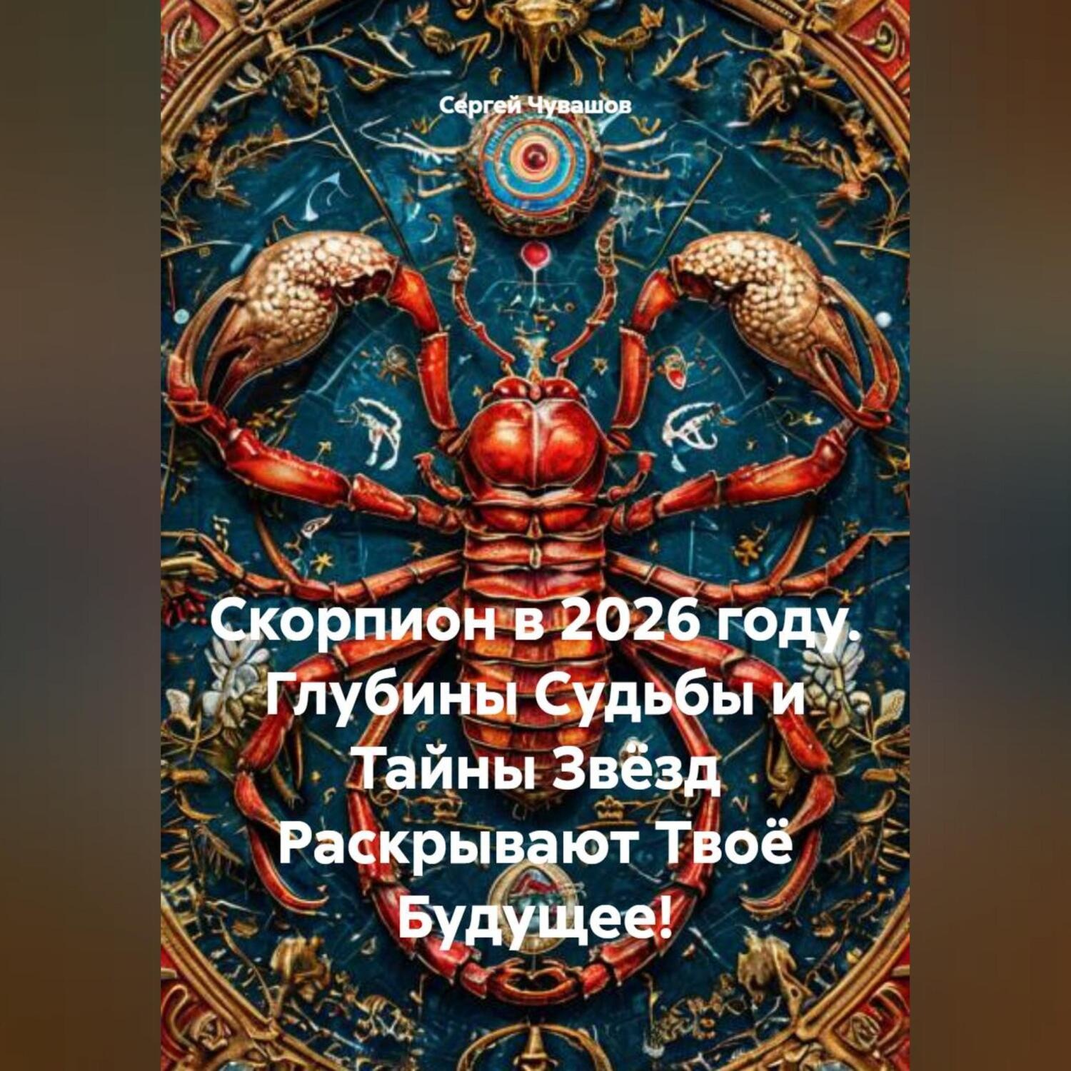 Обложка книги «Скорпион в 2026 году. Глубины Судьбы и Тайны Звёзд Раскрывают Твоё Будущее!»
