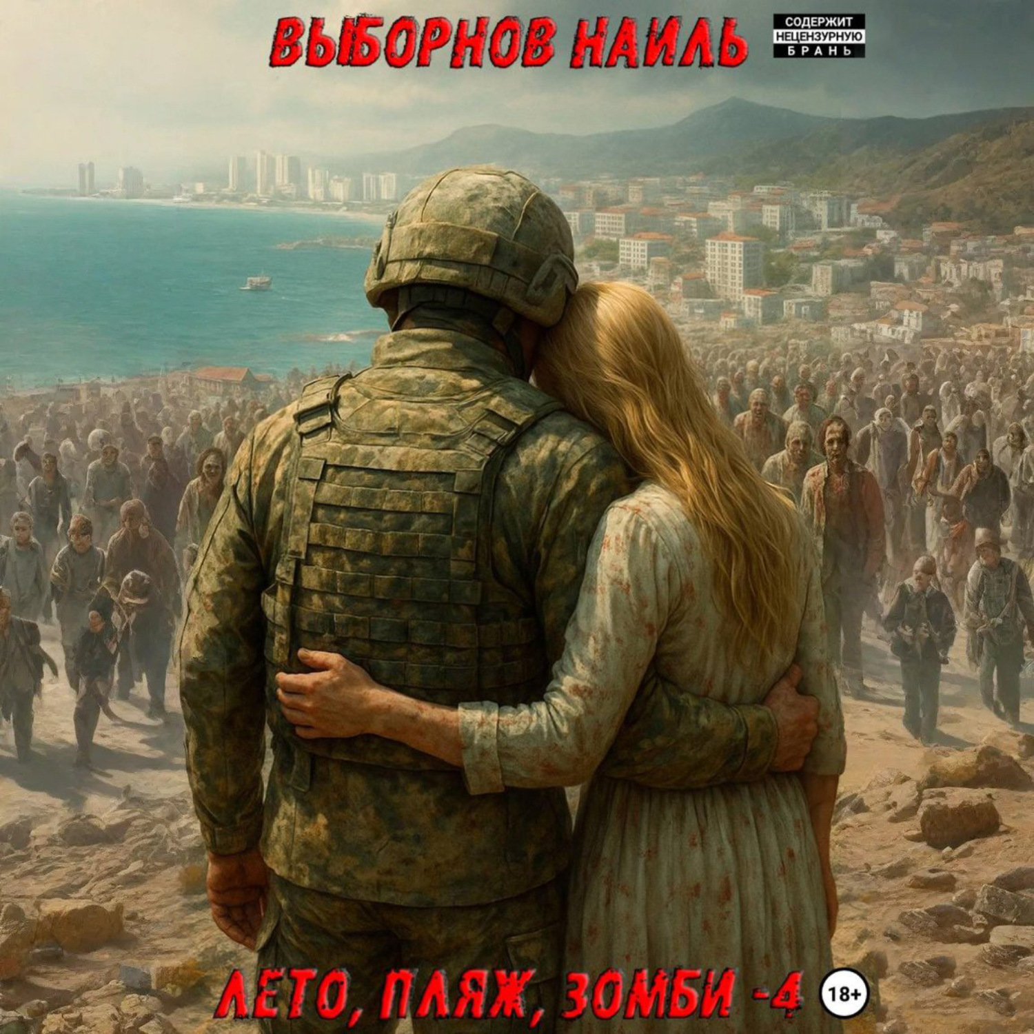 Обложка книги «Лето, пляж, зомби 4»