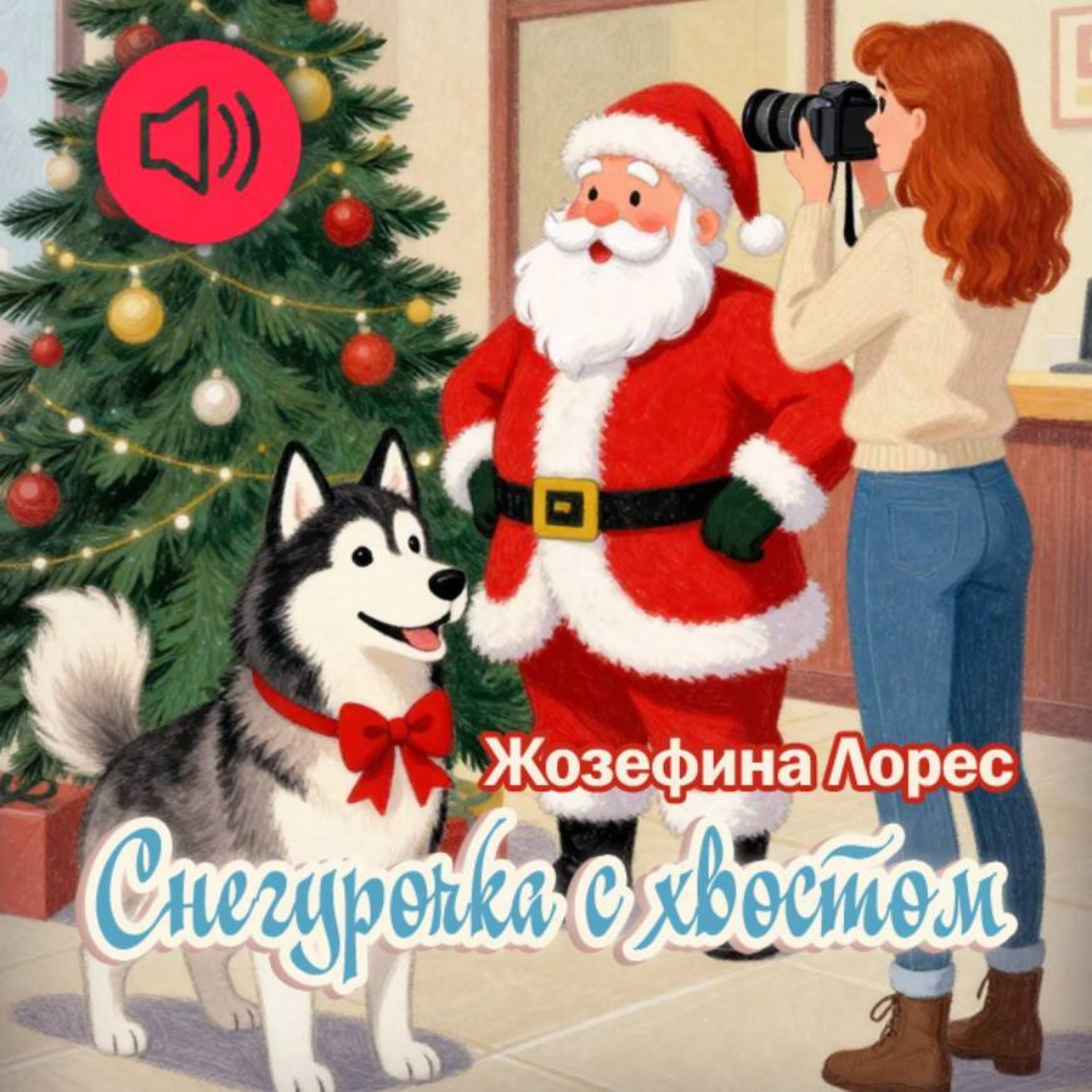 Обложка книги «Снегурочка с хвостом»