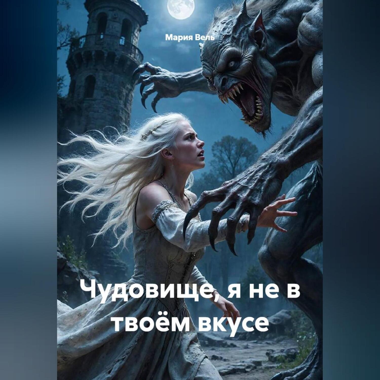 Обложка книги «Чудовище, я не в твоём вкусе»