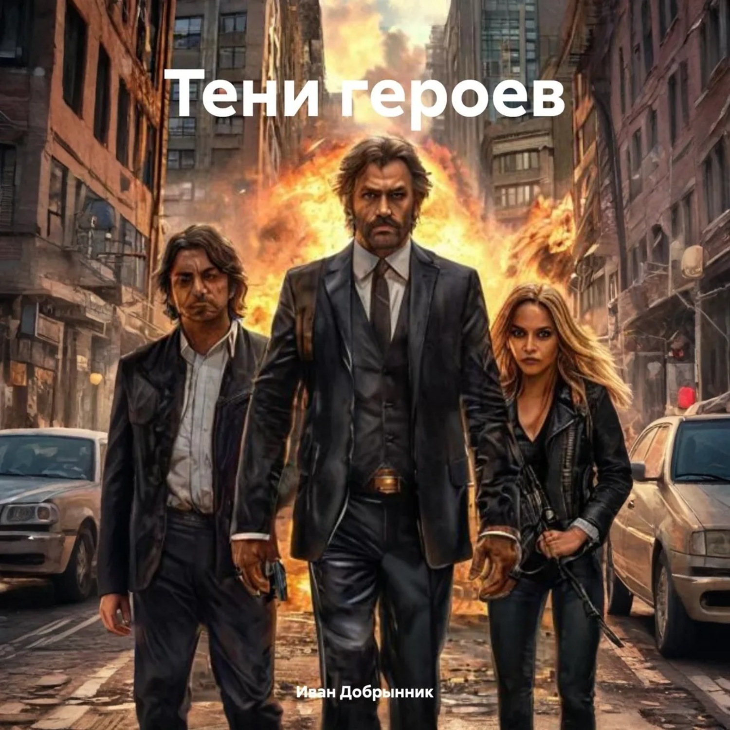 Обложка книги «Тени героев»