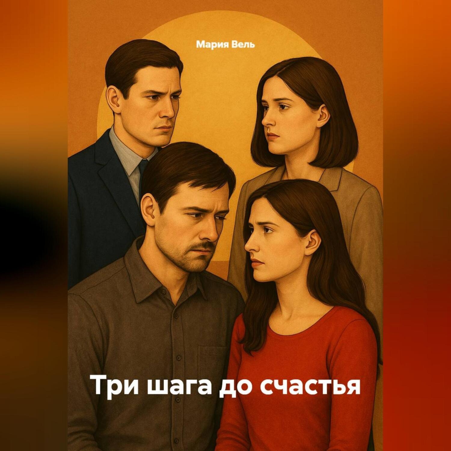 Обложка книги «Три шага до счастья»