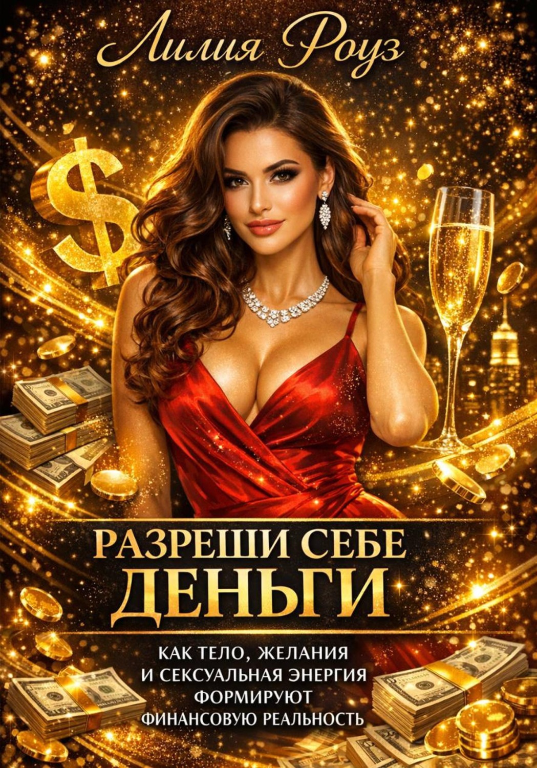 Обложка книги «Разреши себе деньги: как тело, желания и сексуальная энергия формируют финансовую реальность»