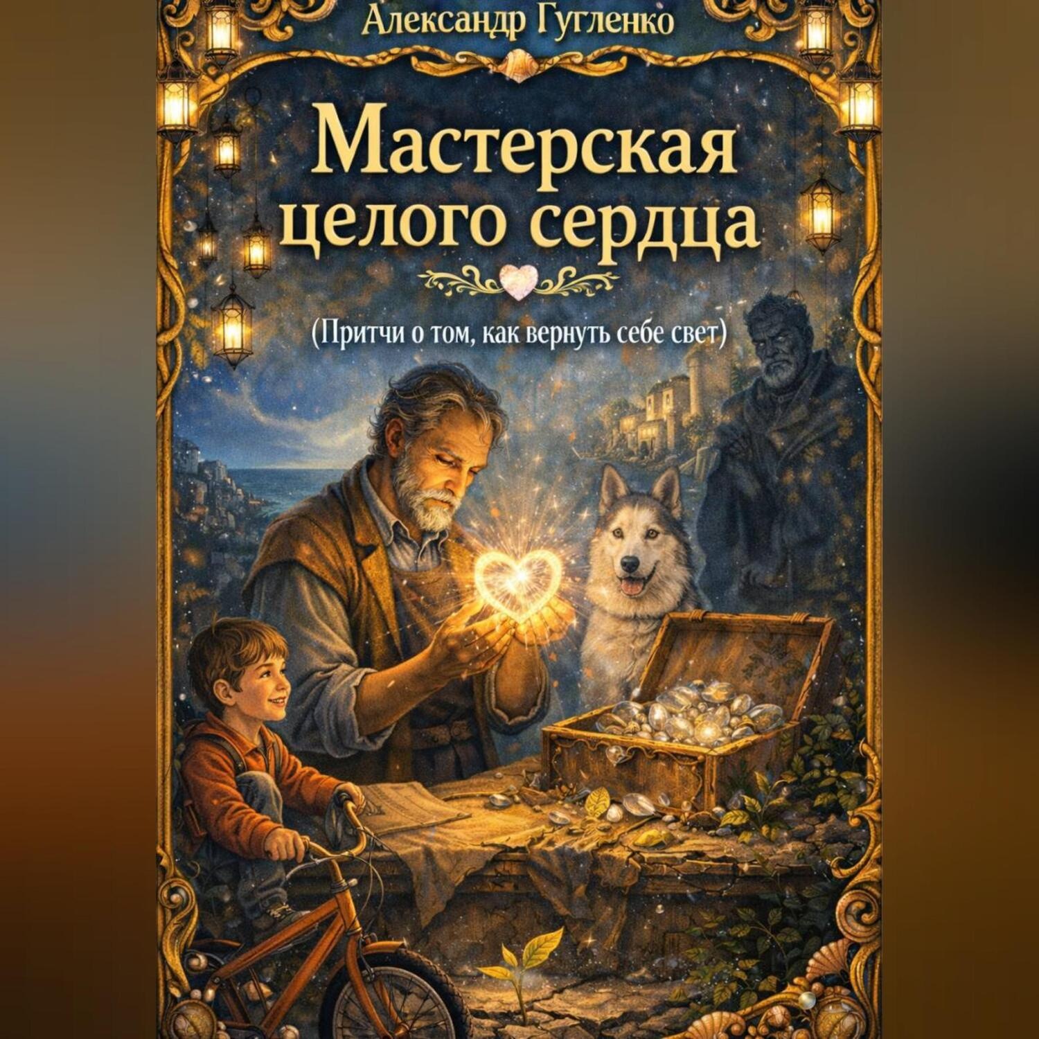 Обложка книги «Мастерская целого сердца (притчи о том, как вернуть себе свет)»