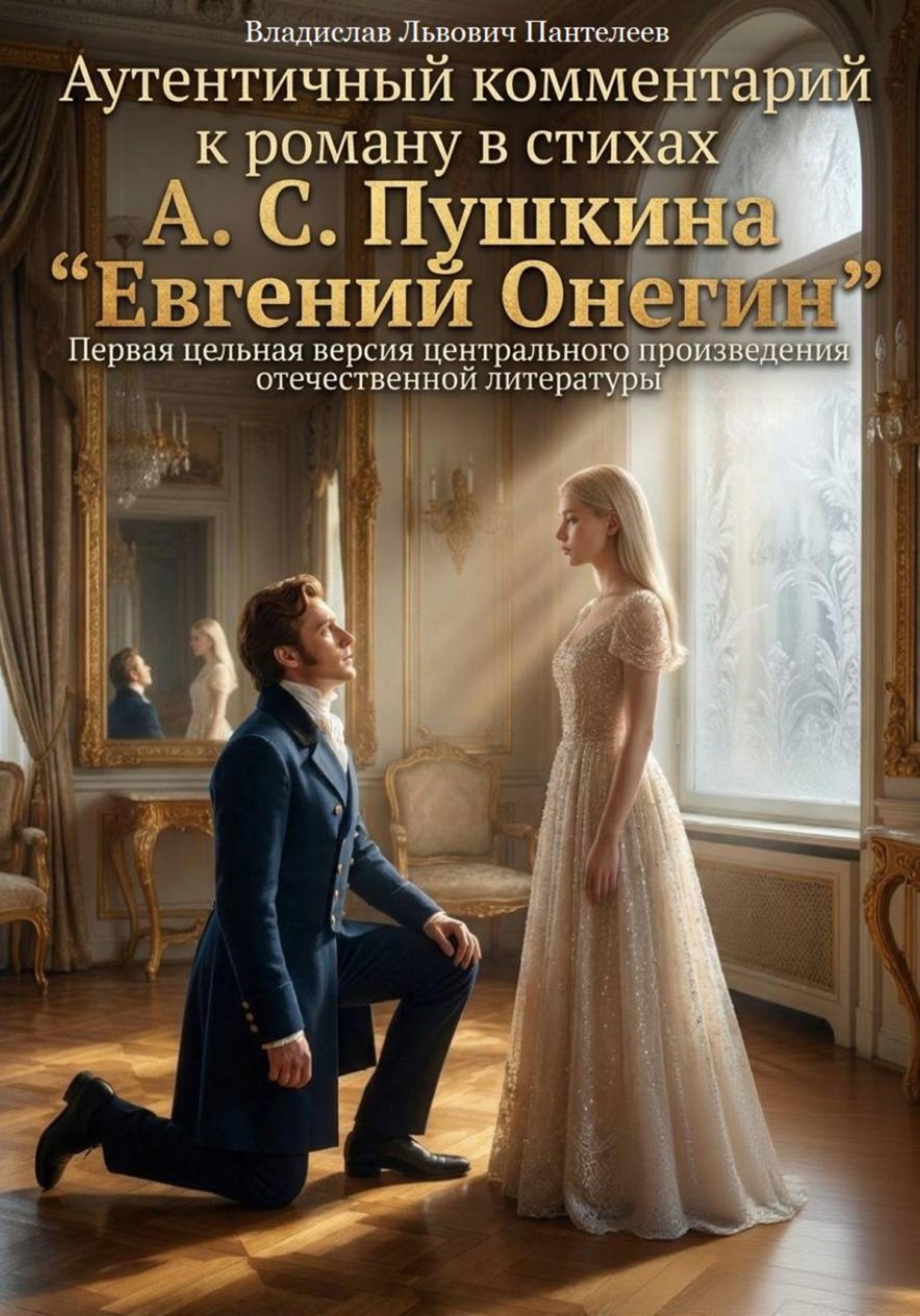 Обложка книги «Аутентичный комментарий к роману в стихах А. С. Пушкина «Евгений Онегин»»