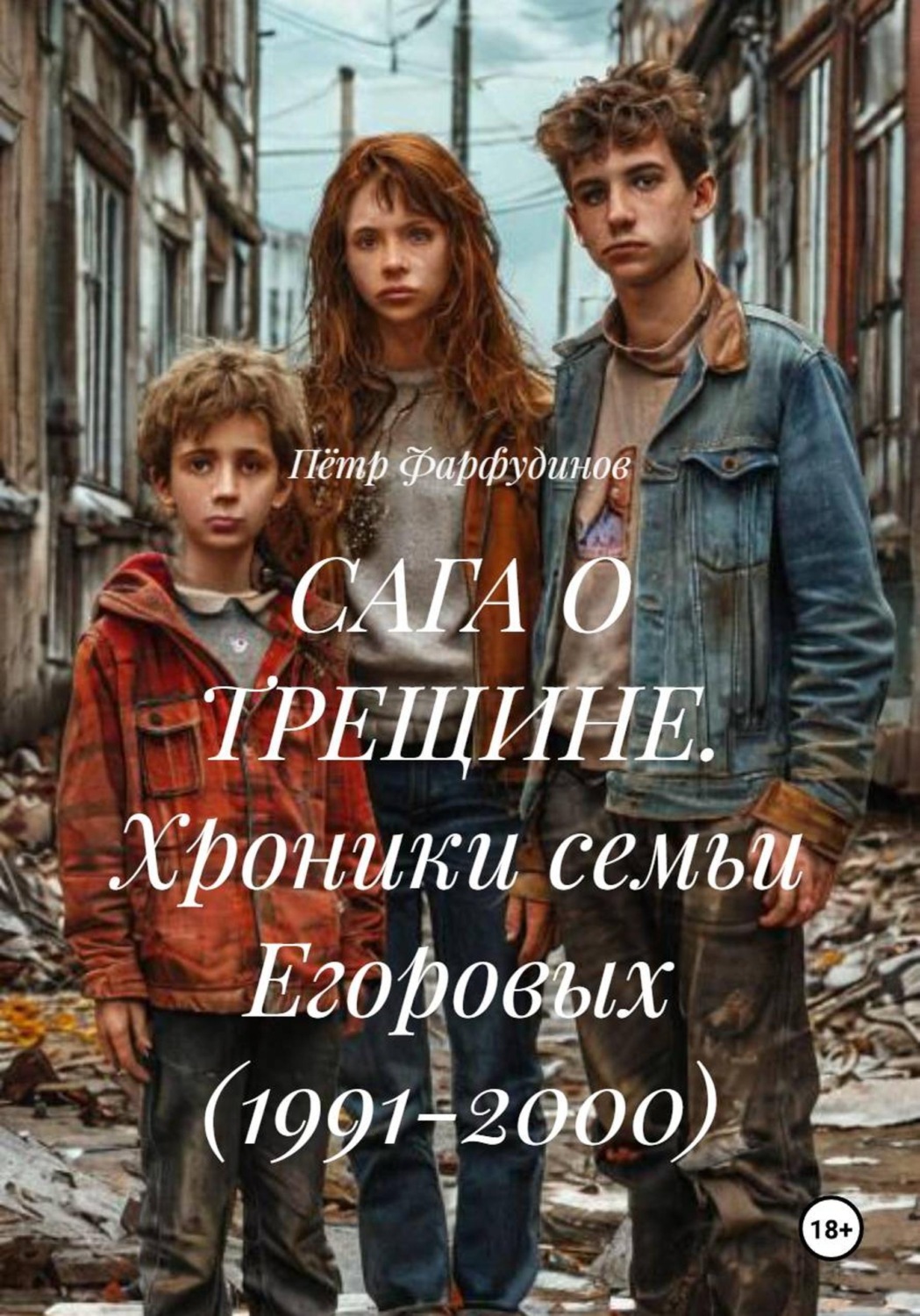 Обложка книги «САГА О ТРЕЩИНЕ. Хроники семьи Егоровых (1991-2000)»