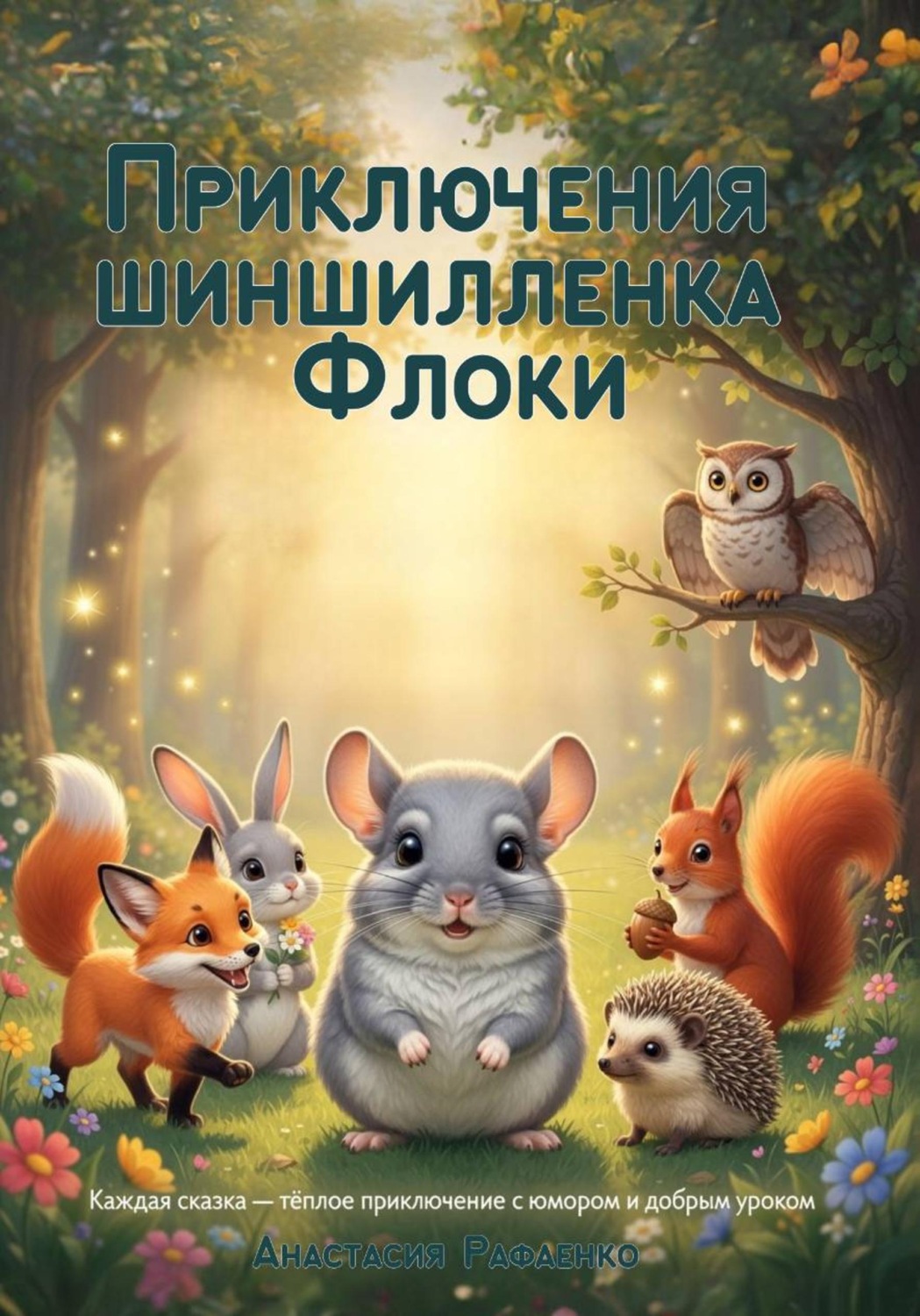 Обложка книги «Приключения шиншилленка Флоки»