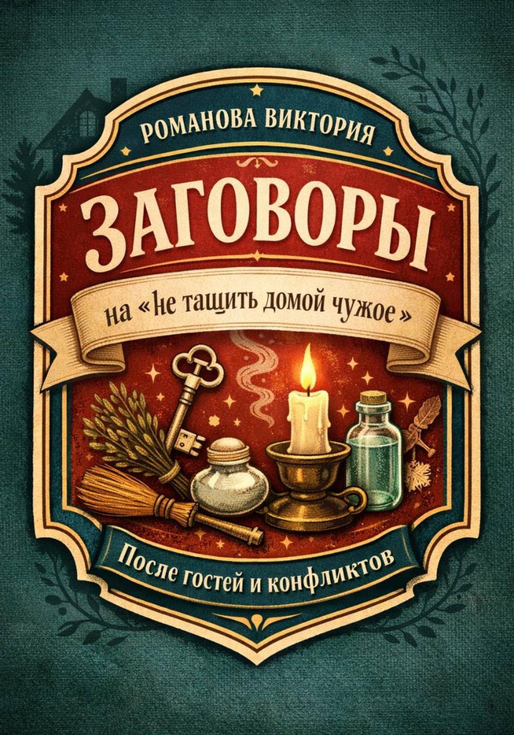 Обложка книги «Заговоры на “не тащить домой чужое”: после гостей и конфликтов»