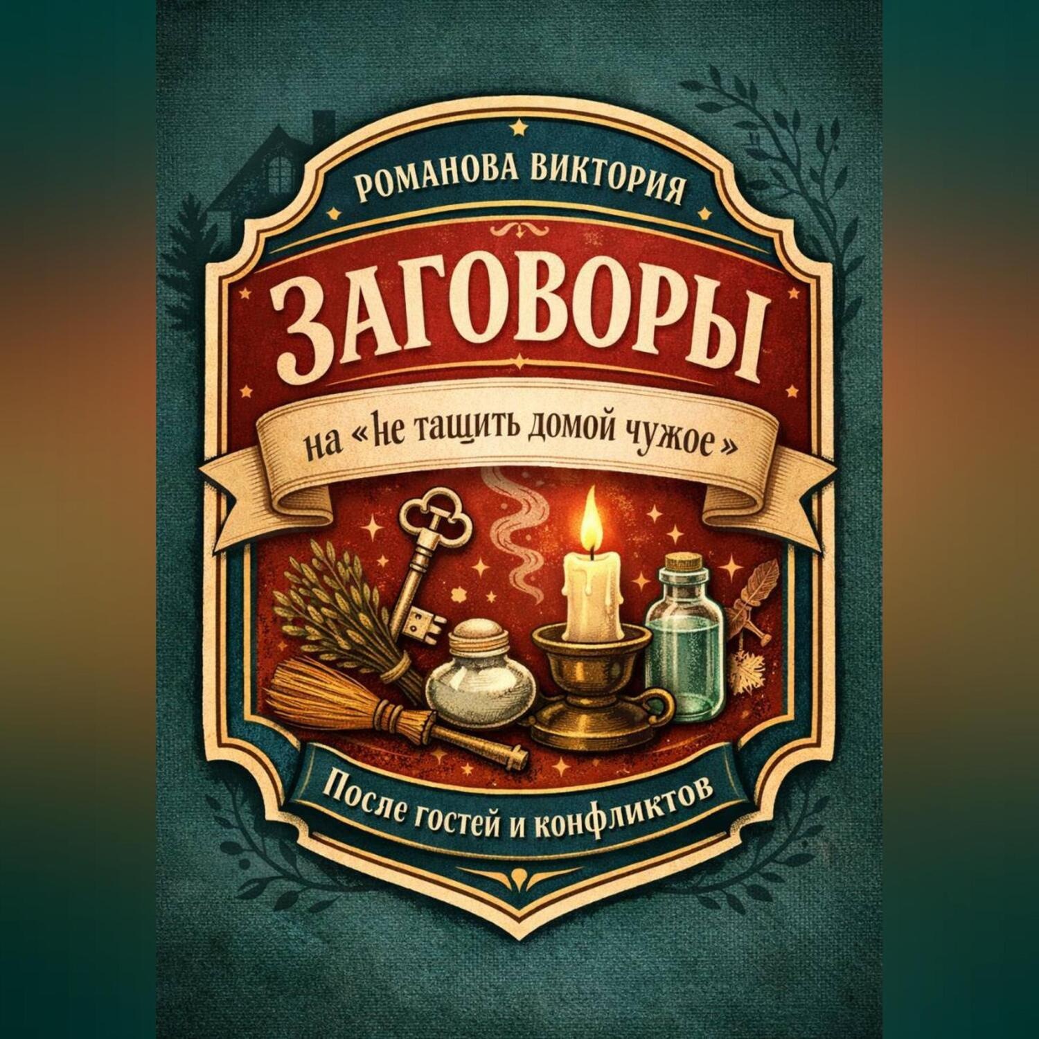 Обложка книги «Заговоры на “не тащить домой чужое”: после гостей и конфликтов»