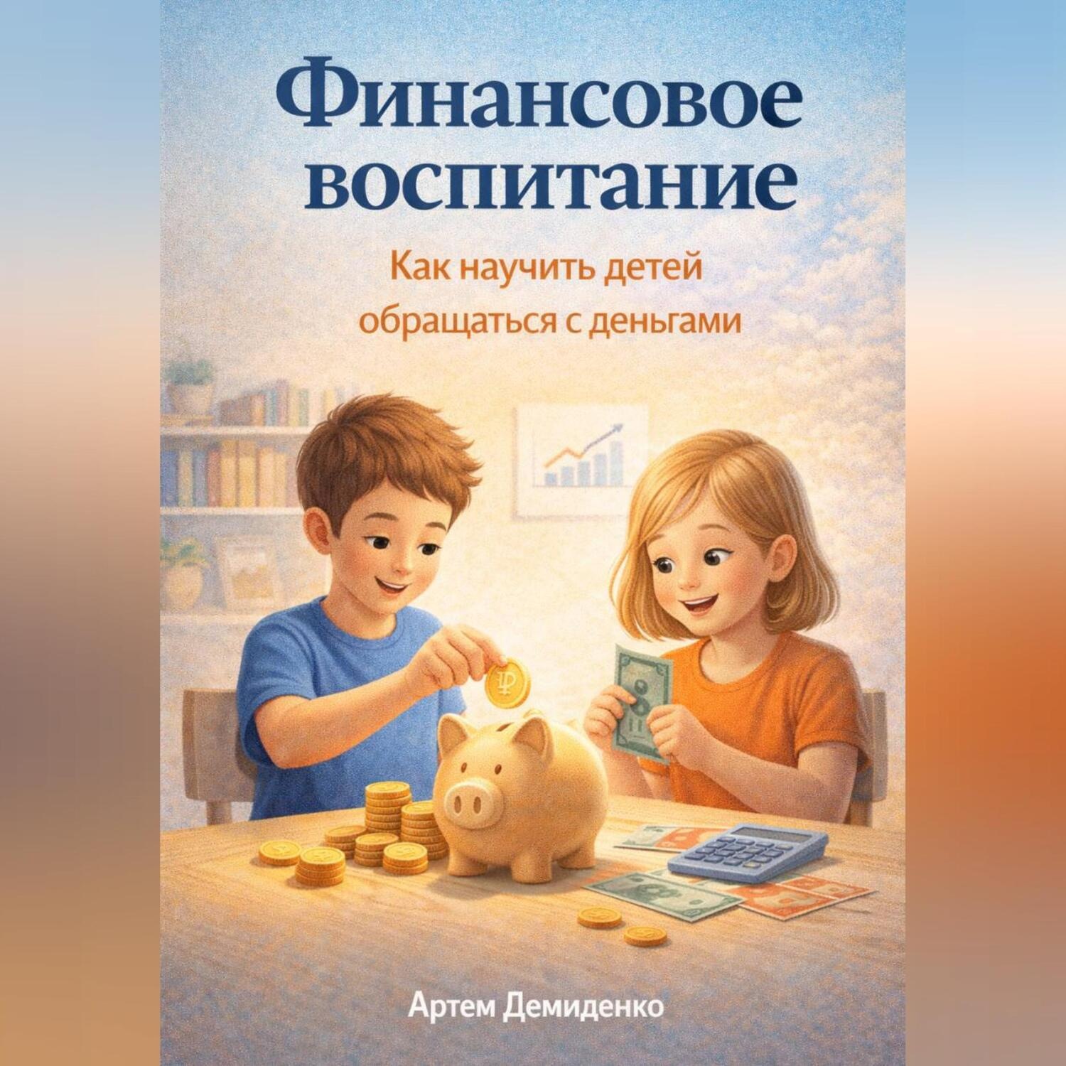 Обложка книги «Финансовое воспитание: Как научить детей обращаться с деньгами»