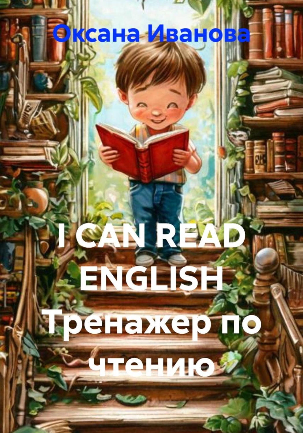 Обложка книги «I CAN READ ENGLISH Тренажер по чтению»