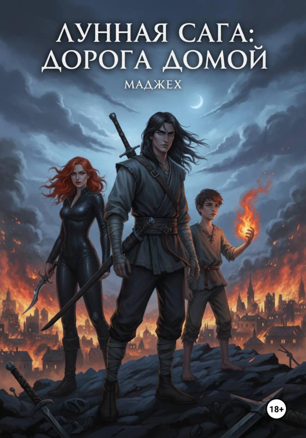 Обложка книги «Лунная Сага: Дорога домой»