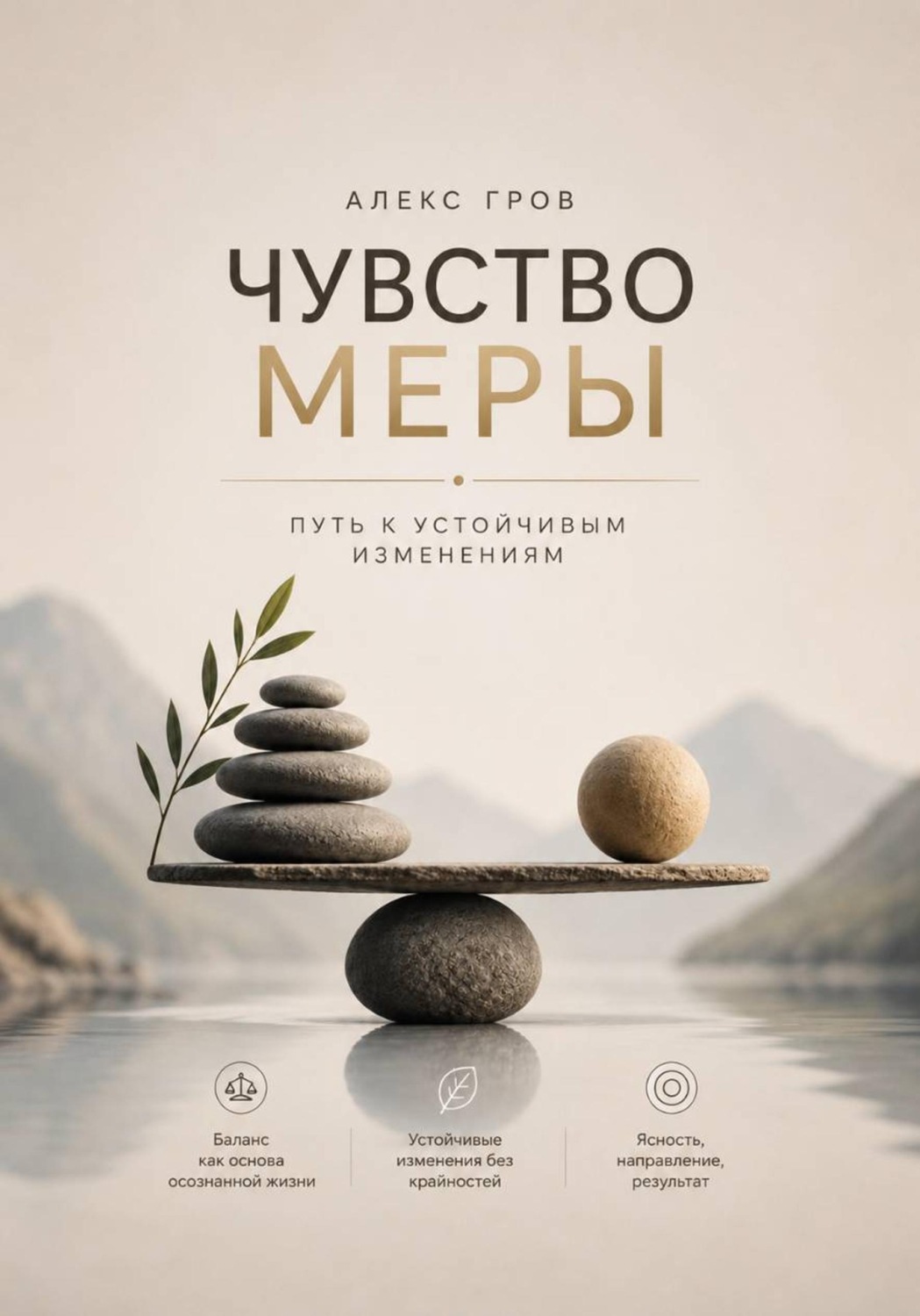 Обложка книги «Чувство меры. Путь к устойчивым изменениям»