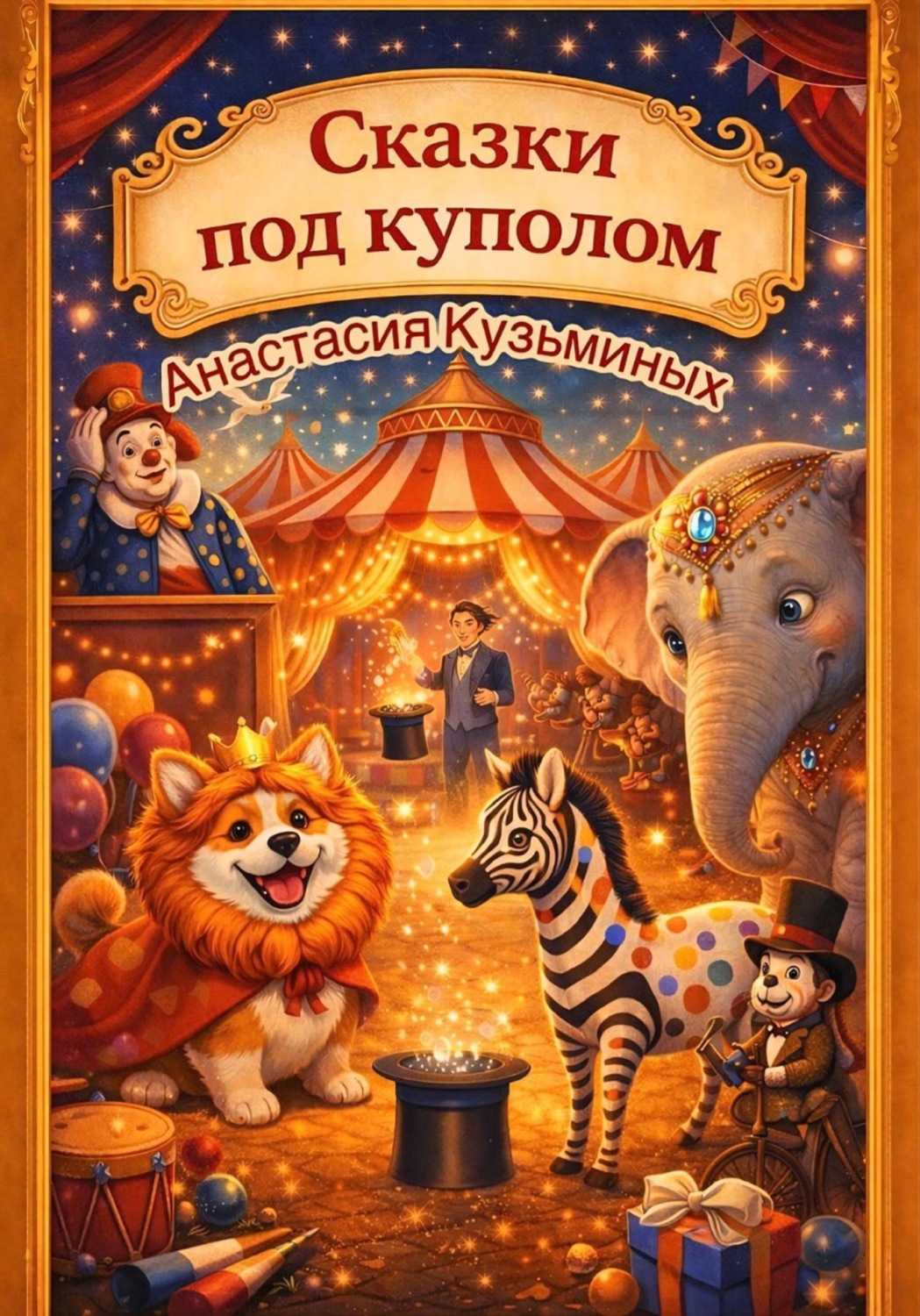 Обложка книги «Сказки под куполом. Поучительные истории о чувствах, дружбе и смелости»