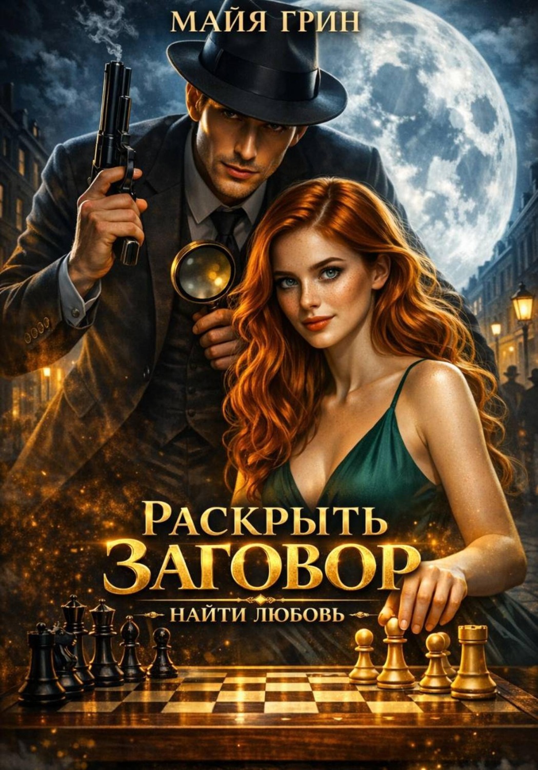 Обложка книги «Раскрыть заговор. Найти любовь»