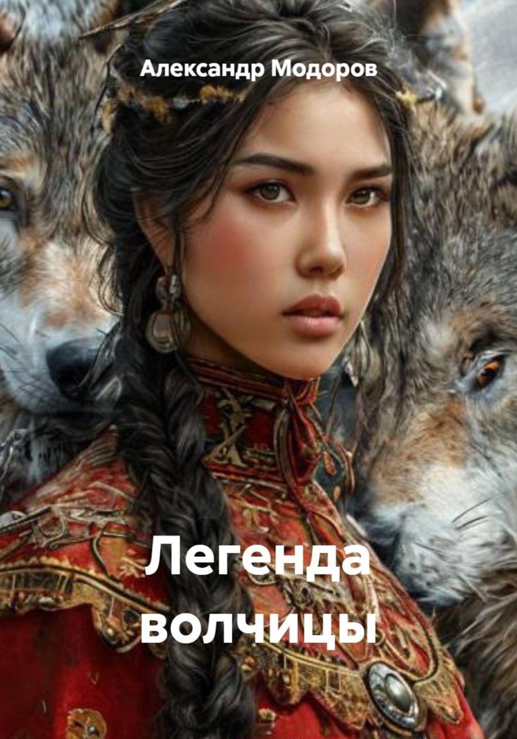 Обложка книги «Легенда волчицы»