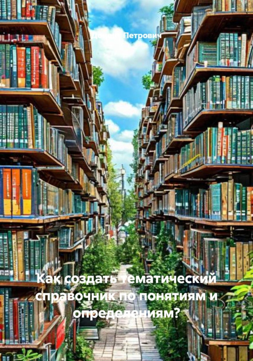 Обложка книги «Как создать тематический справочник по понятиям и определениям?»