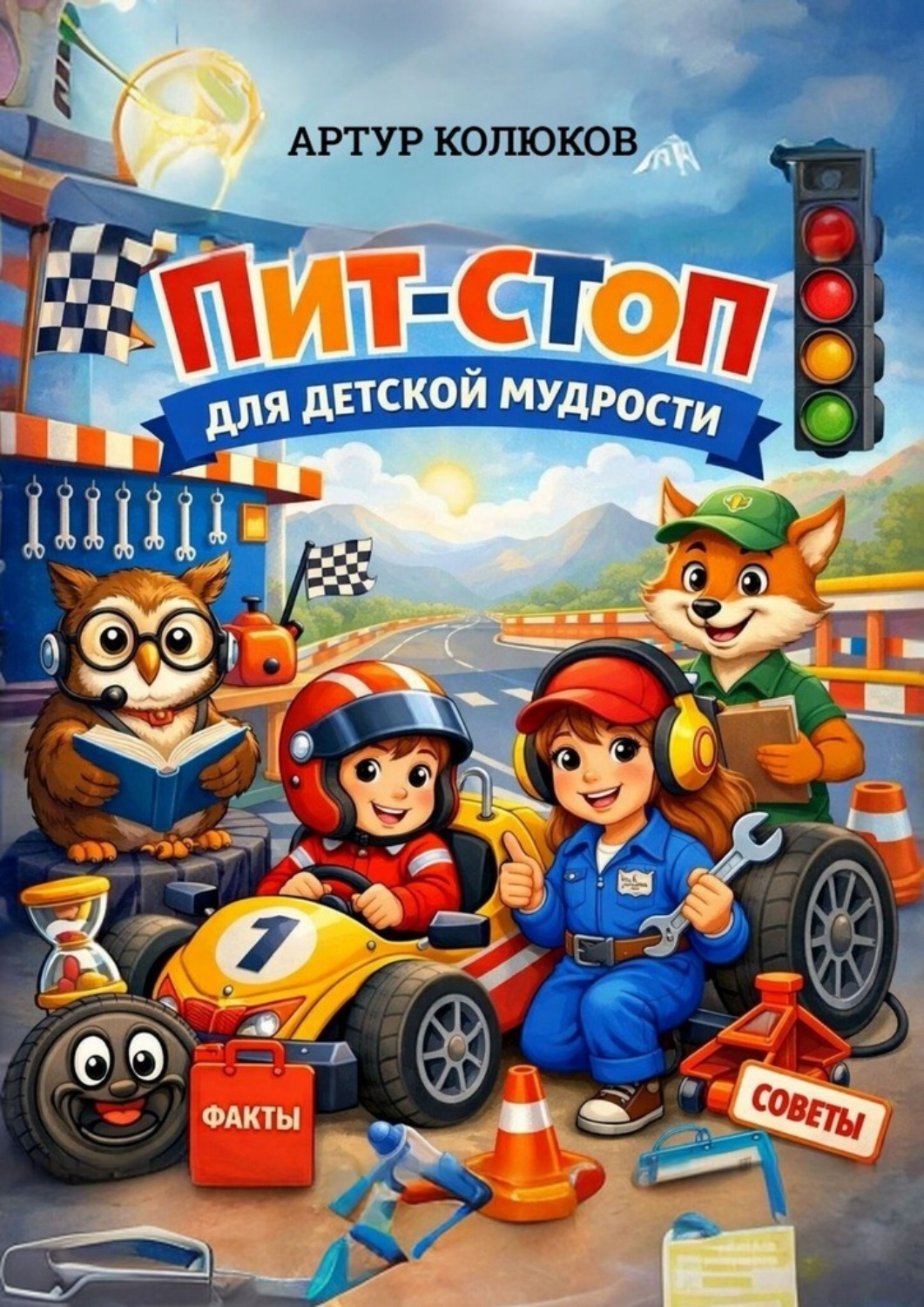 Обложка книги «Пит-стоп для детской мудрости»