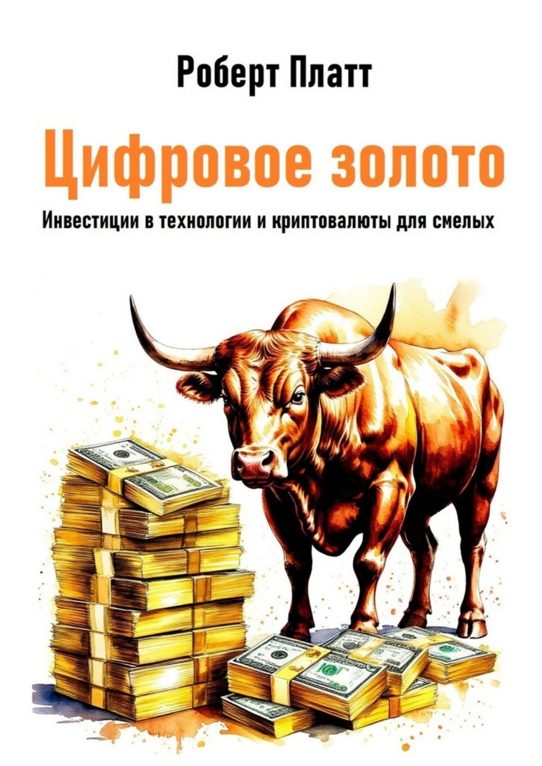 Обложка книги «Цифровое золото. Инвестиции в технологии и криптовалюты для смелых»