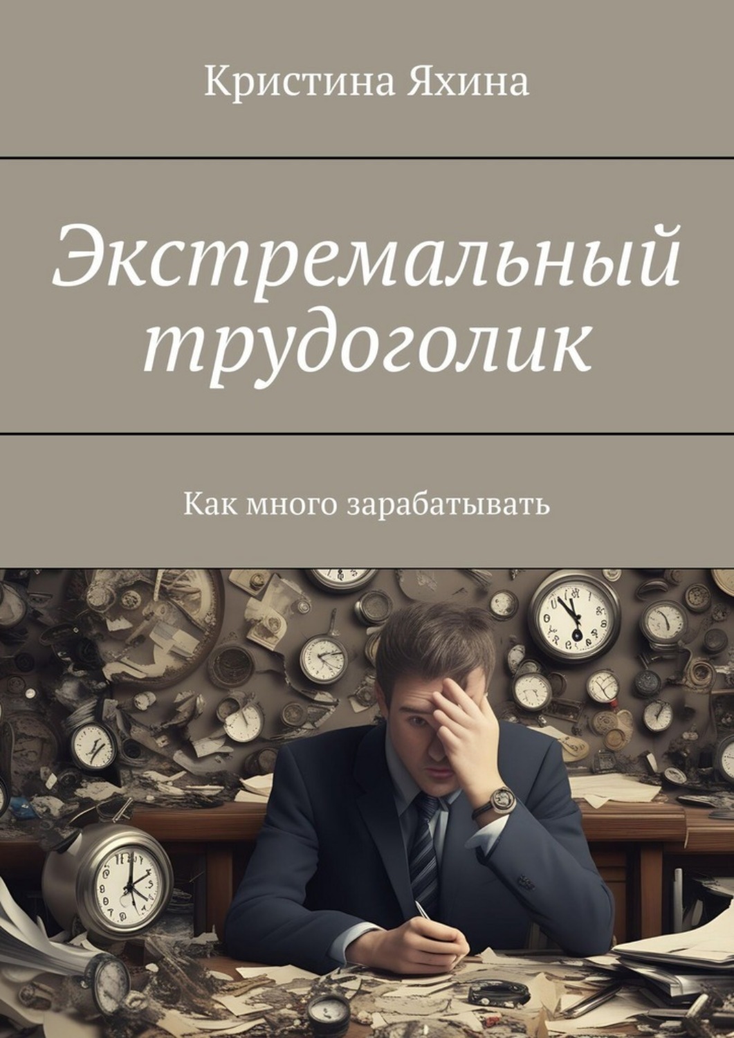 Обложка книги «Экстремальный трудоголик. Как много зарабатывать»