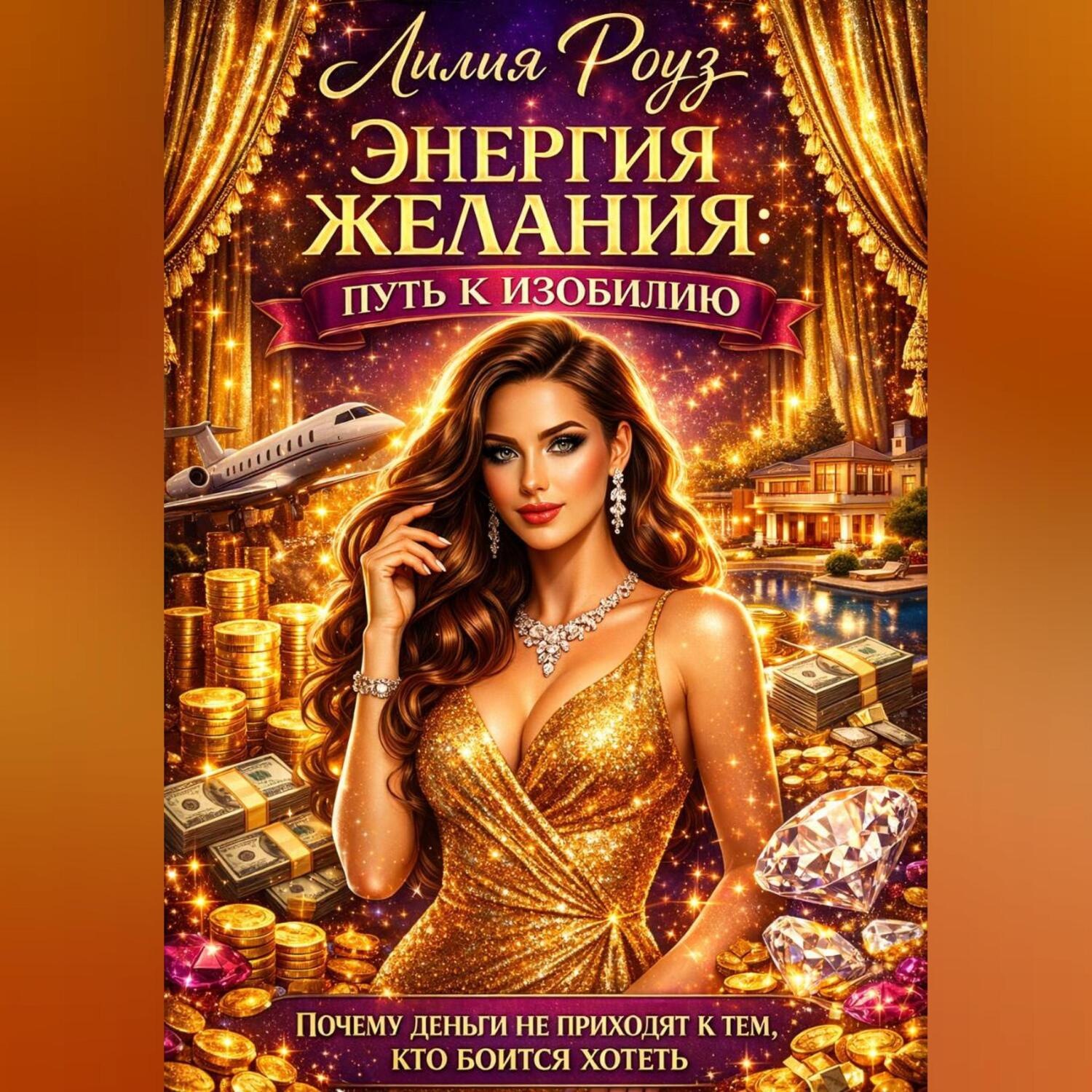 Обложка книги «Энергия желания: путь к изобилию. Почему деньги не приходят к тем, кто боится хотеть»