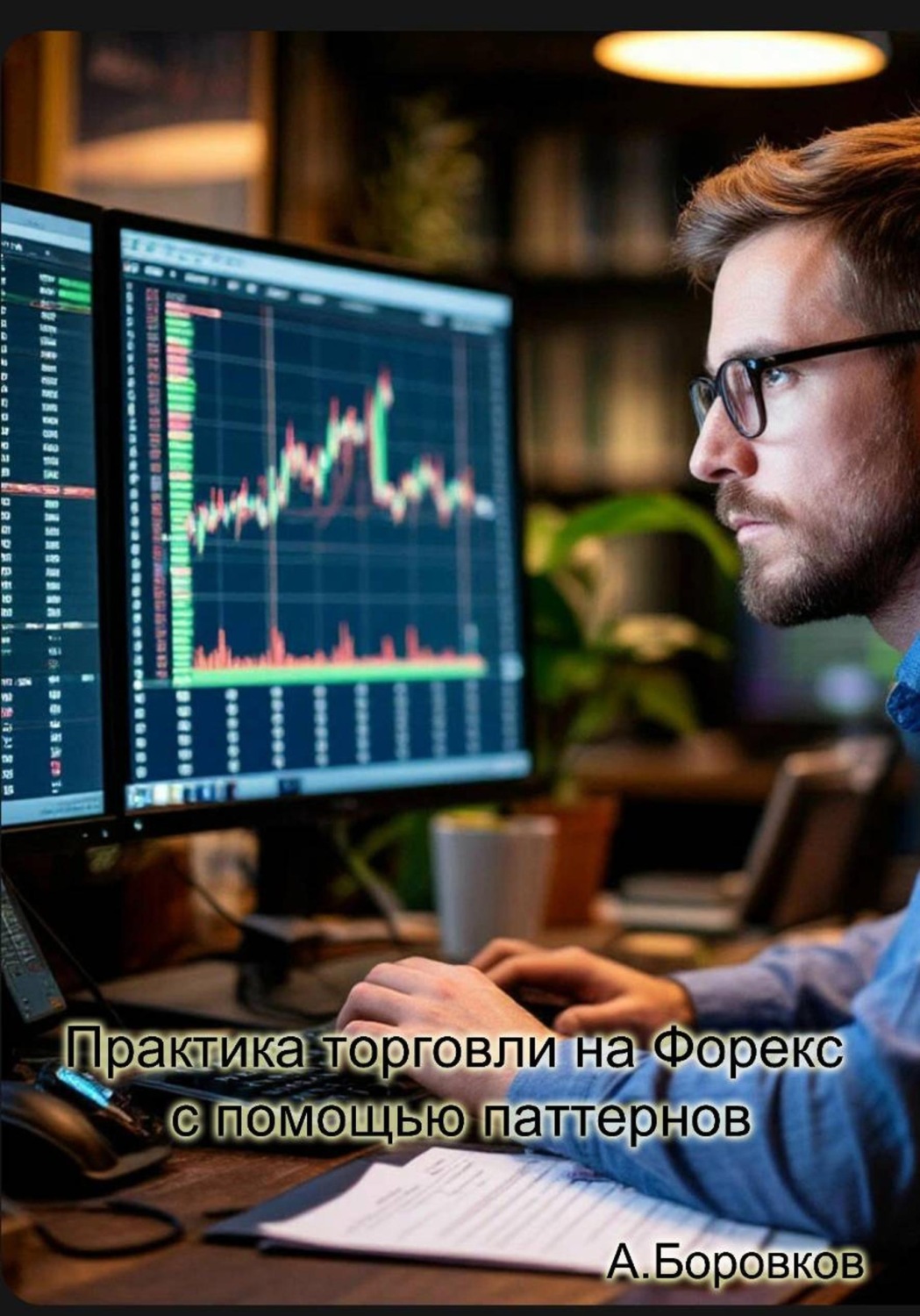 Обложка книги «Практика торговли на Форекс с помощью паттернов»
