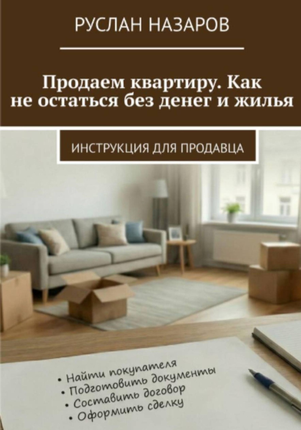 Обложка книги «Продаем квартиру. Как не остаться без денег и жилья»